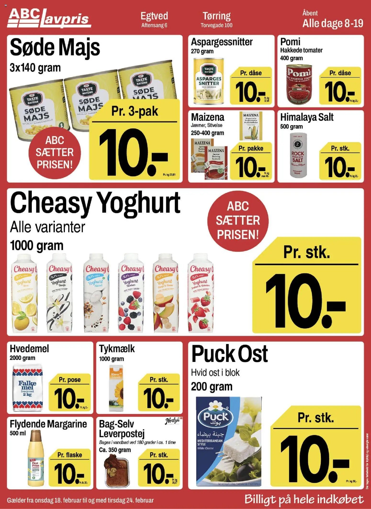 Abc Lavpris tilbudsavis fra 18/02/2026 Egtved