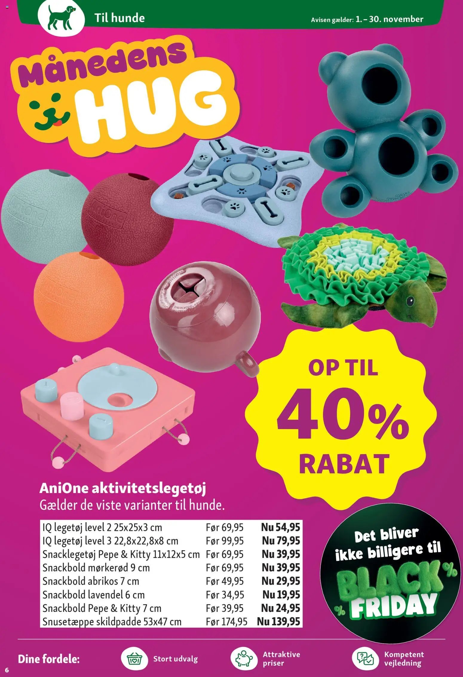 Maxi Zoo tilbudsavis fra 01/11/2025 Black Friday