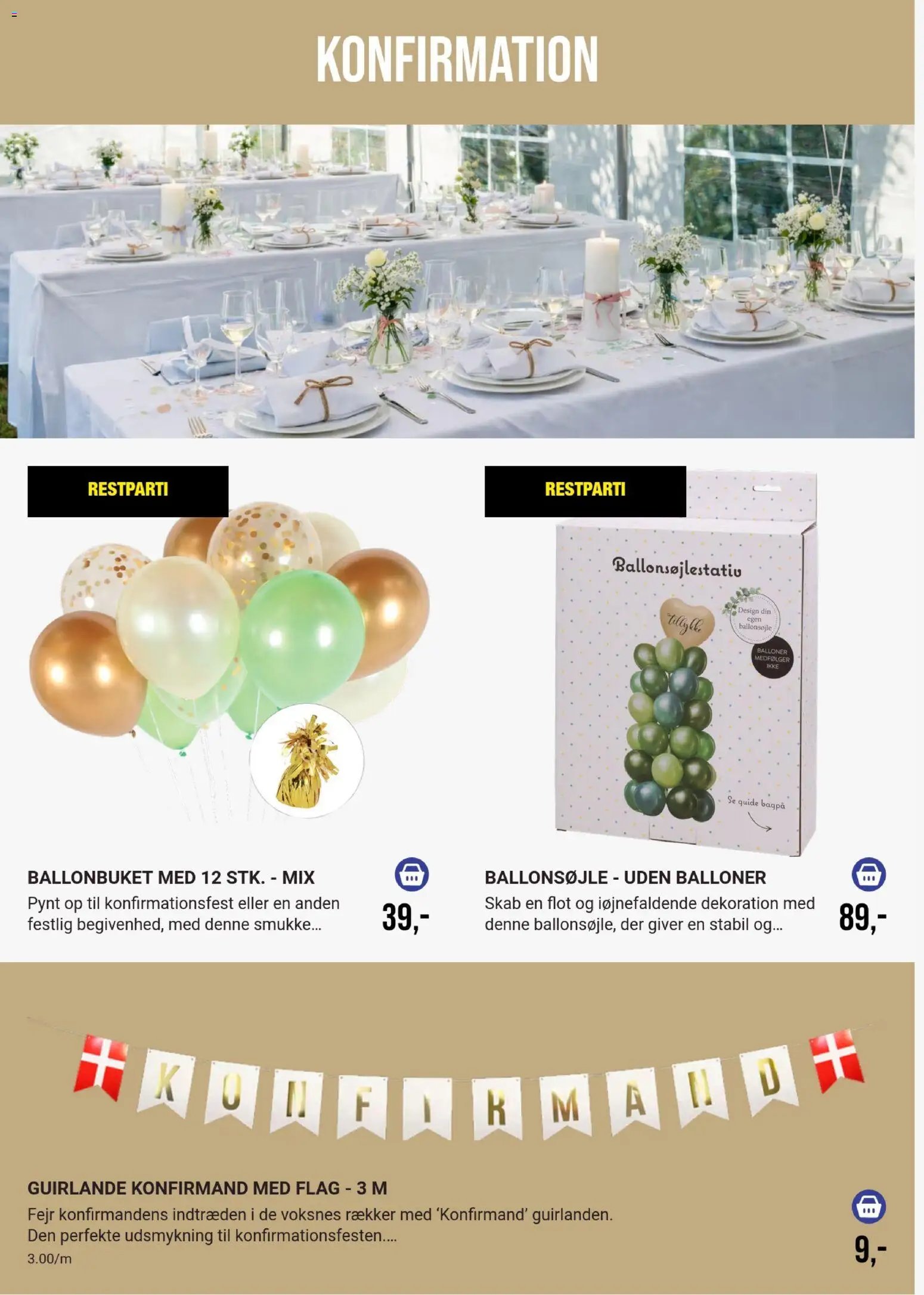 Harald Nyborg tilbudsavis fra 21/04/2026 Harald Nyborg - Konfirmation