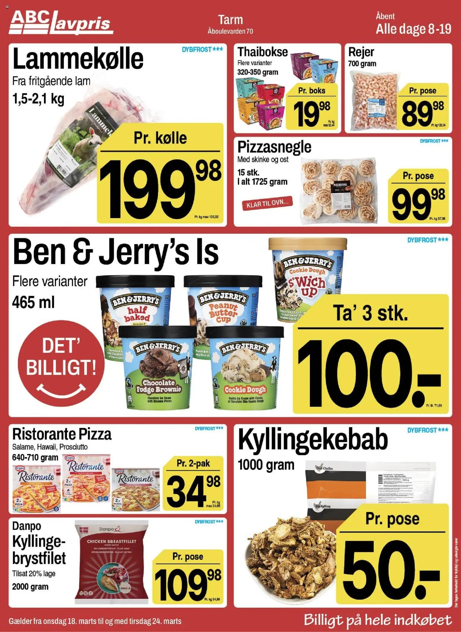 Abc Lavpris tilbudsavis fra 18/03/2026 Abc Lavpris - Tarm