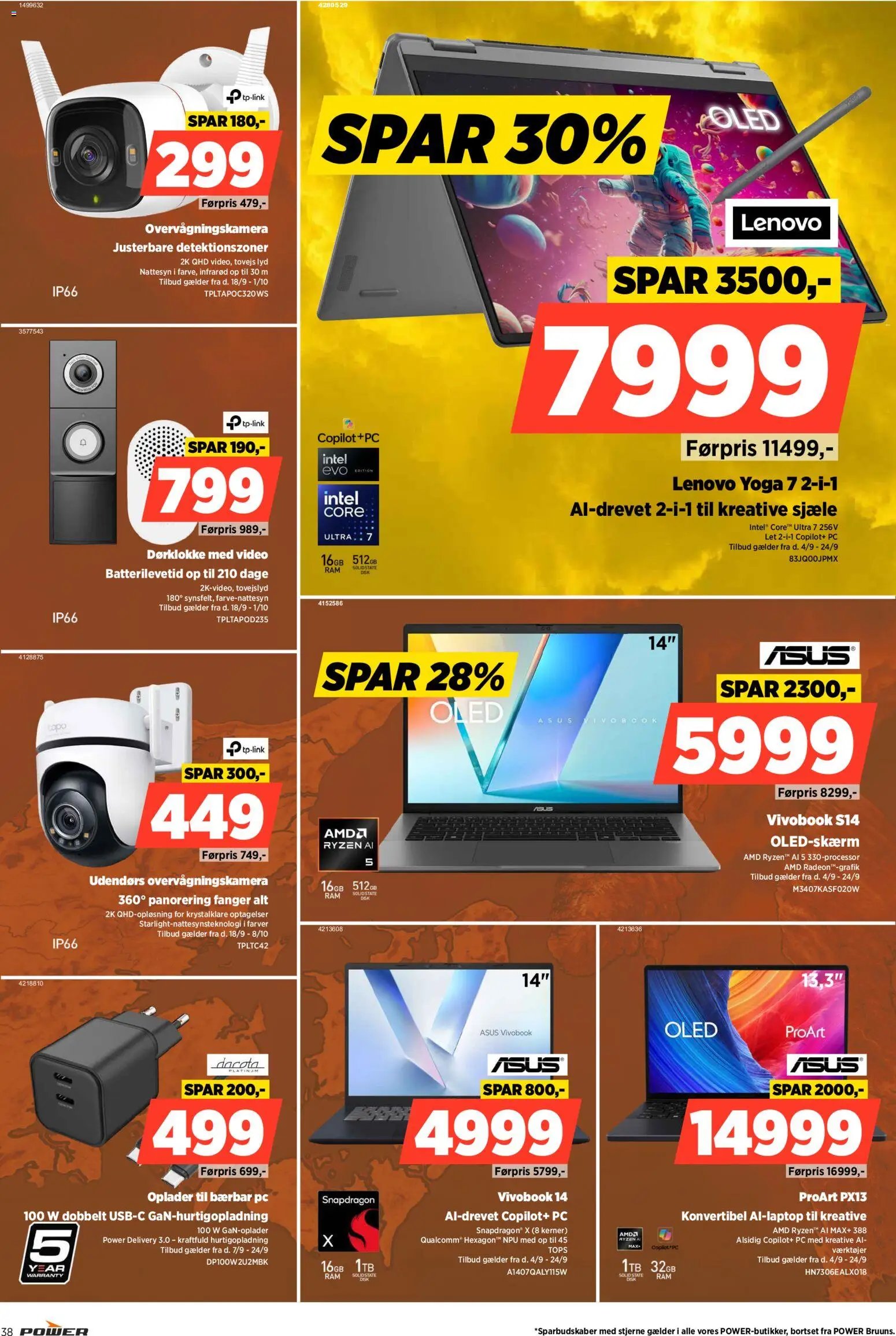 Power tilbudsavis fra 18/09/2026 Power - Tilbudsavis