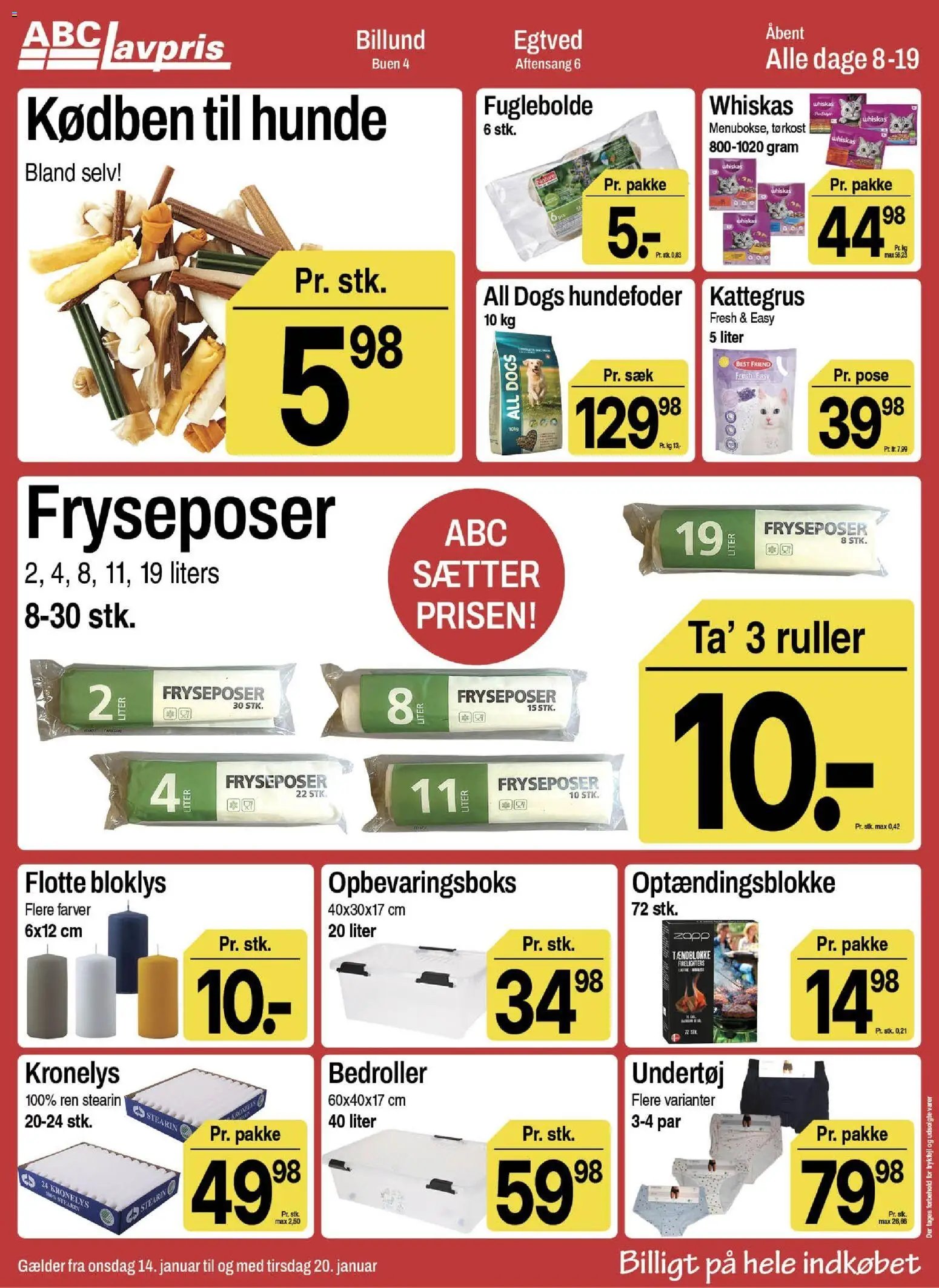 Abc Lavpris tilbudsavis fra 14/01/2026 Billund