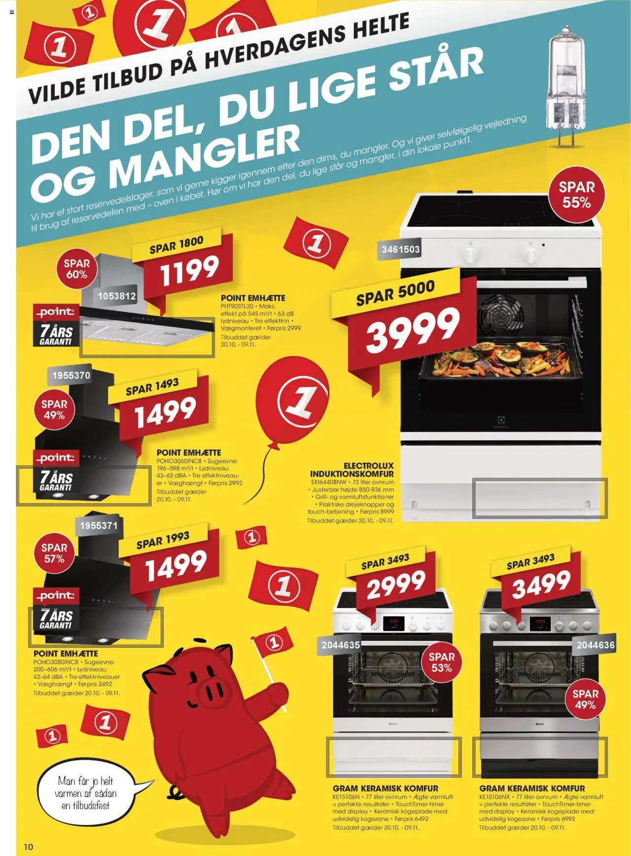 Punkt1 tilbudsavis fra 20/10/2025 Tilbudsavis