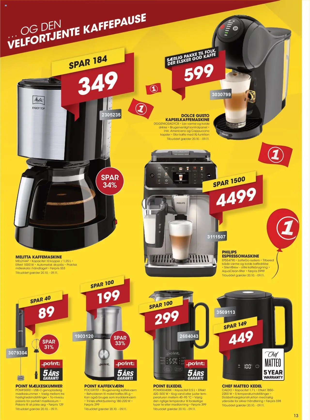 Punkt1 tilbudsavis fra 20/10/2025 Tilbudsavis