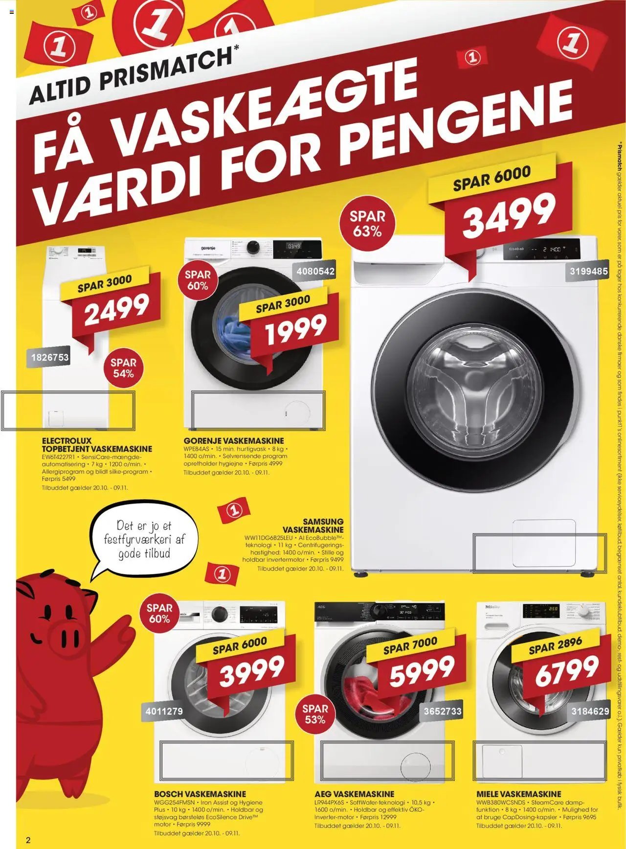 Punkt1 tilbudsavis fra 20/10/2025 Tilbudsavis