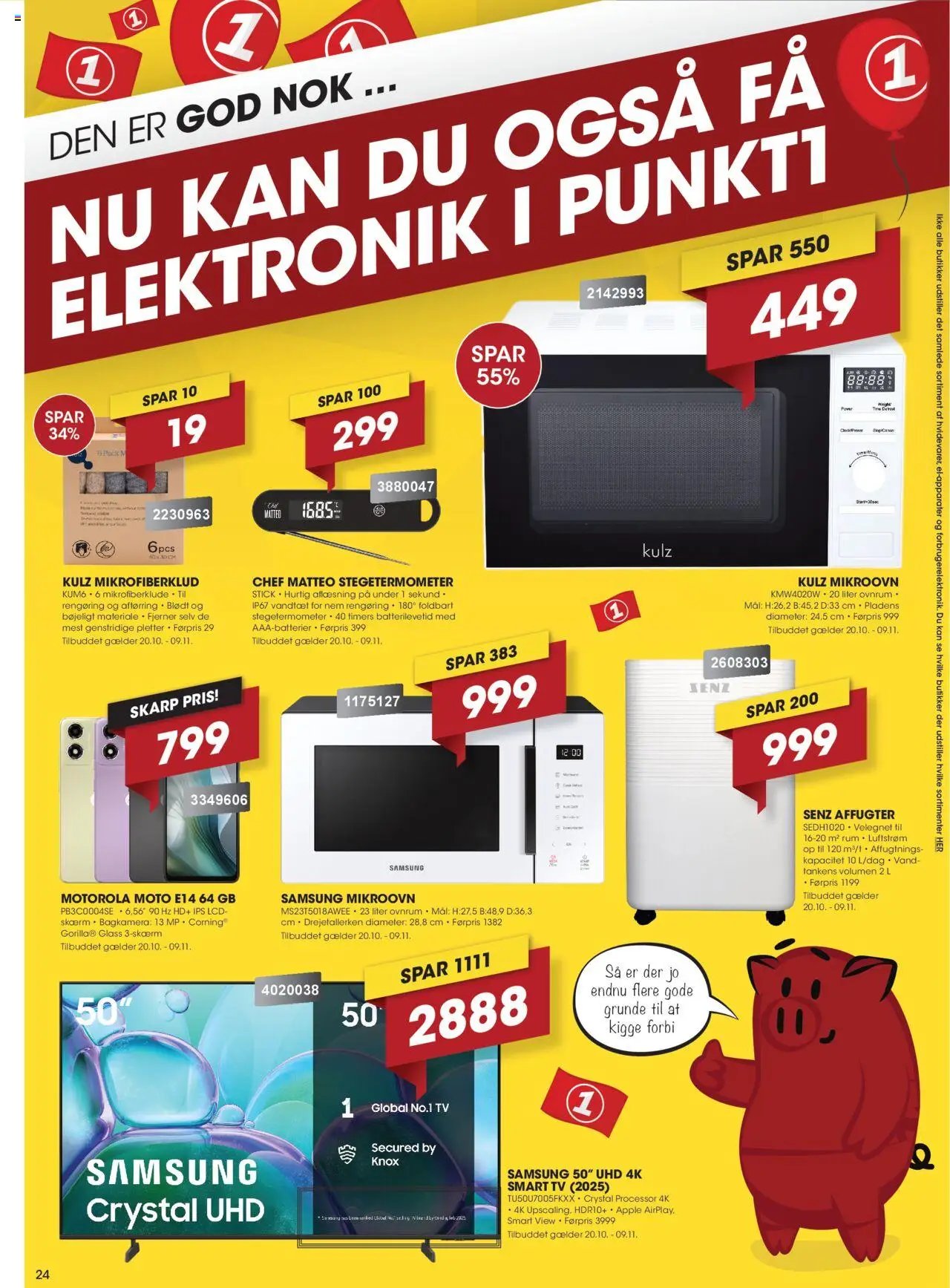 Punkt1 tilbudsavis fra 20/10/2025 Tilbudsavis