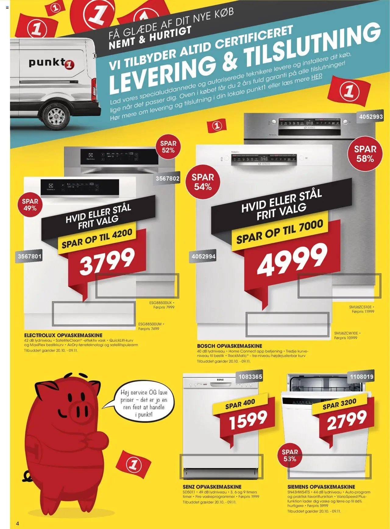 Punkt1 tilbudsavis fra 20/10/2025 Tilbudsavis