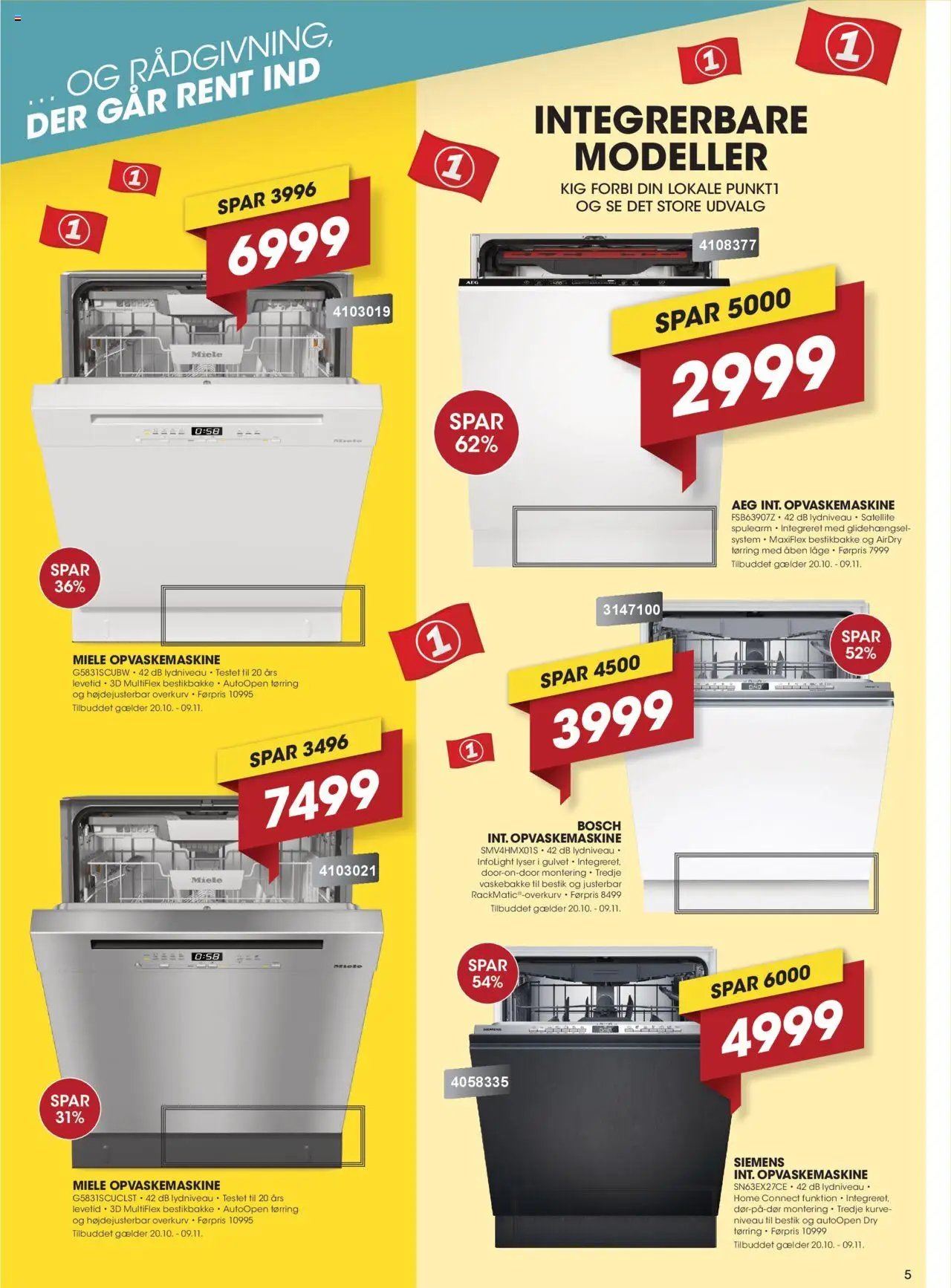 Punkt1 tilbudsavis fra 20/10/2025 Tilbudsavis