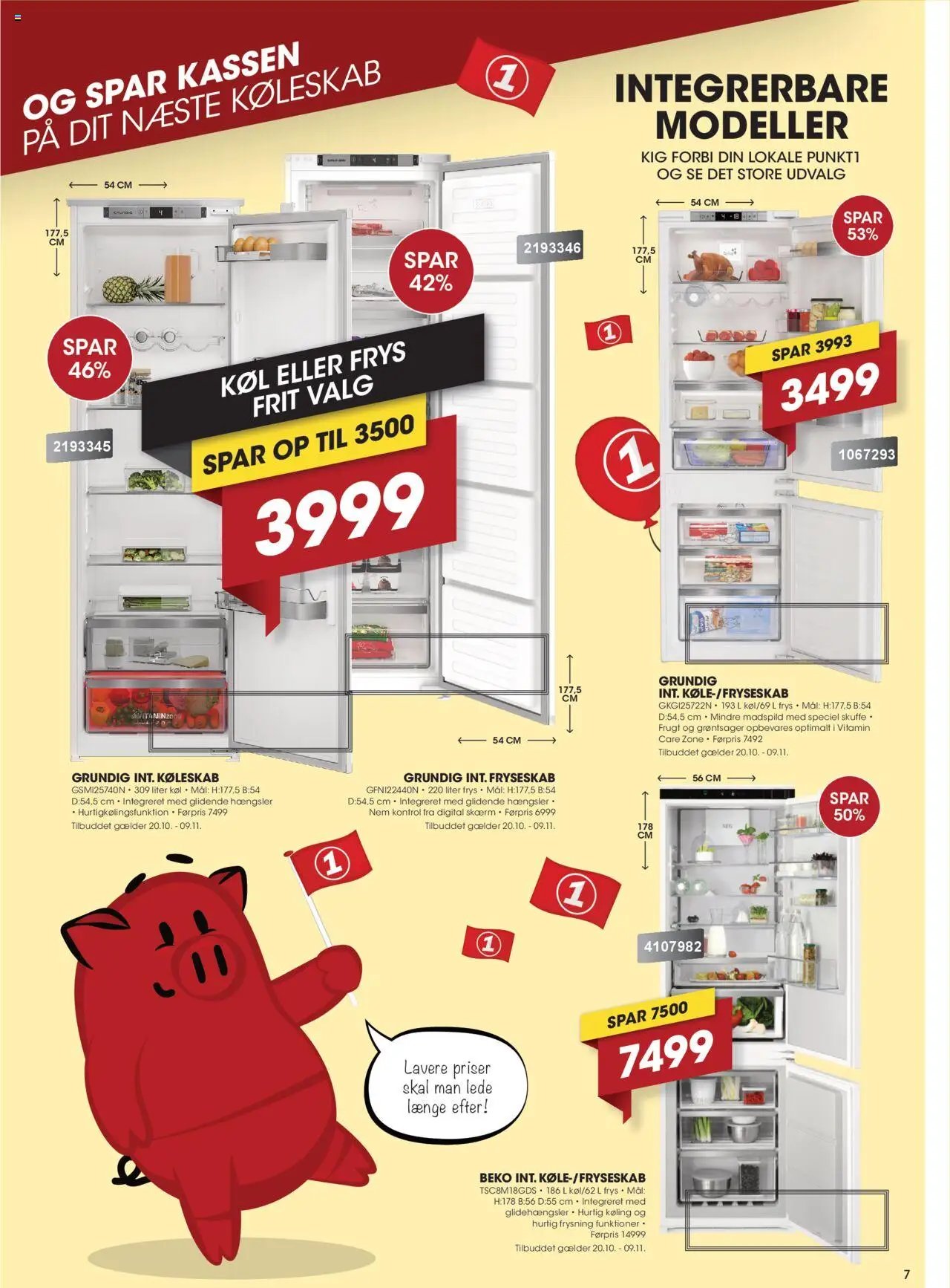 Punkt1 tilbudsavis fra 20/10/2025 Tilbudsavis