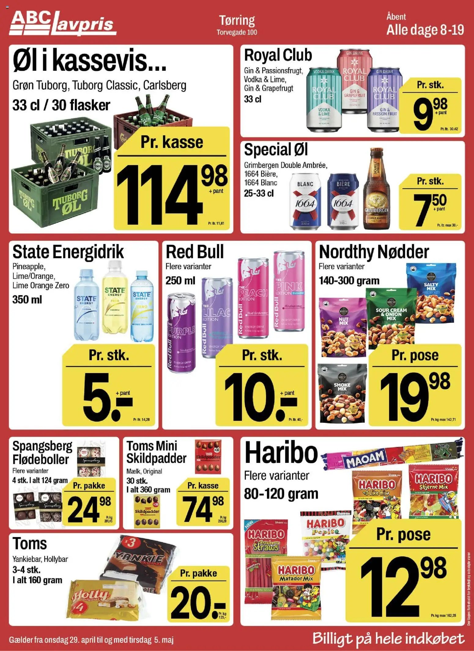 Abc Lavpris tilbudsavis fra 29/04/2026 Abc Lavpris - Tørring