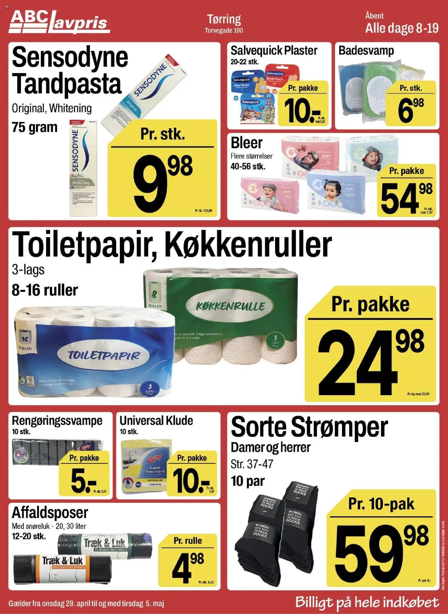 Abc Lavpris tilbudsavis fra 29/04/2026 Abc Lavpris - Tørring