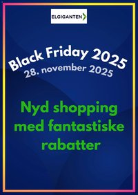 Elgiganten tilbudsavis fra 31/10/2025 Black Friday varsel