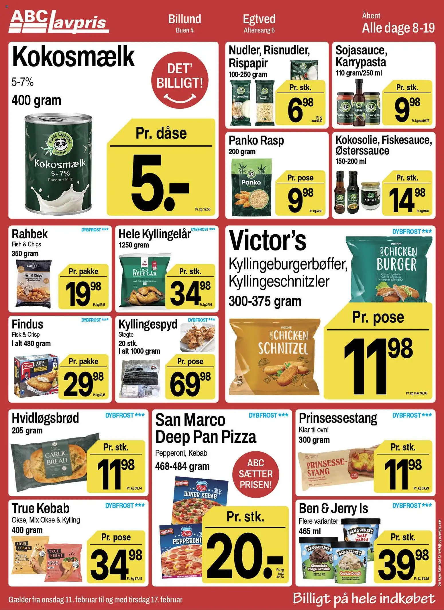 Abc Lavpris tilbudsavis fra 11/02/2026 Tilbudsavis