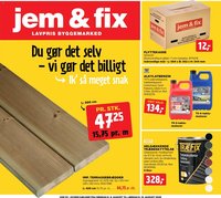 Jem & fix tilbudsavis fra 09/08/2026 Jem & fix - Tilbudsavis uge 33