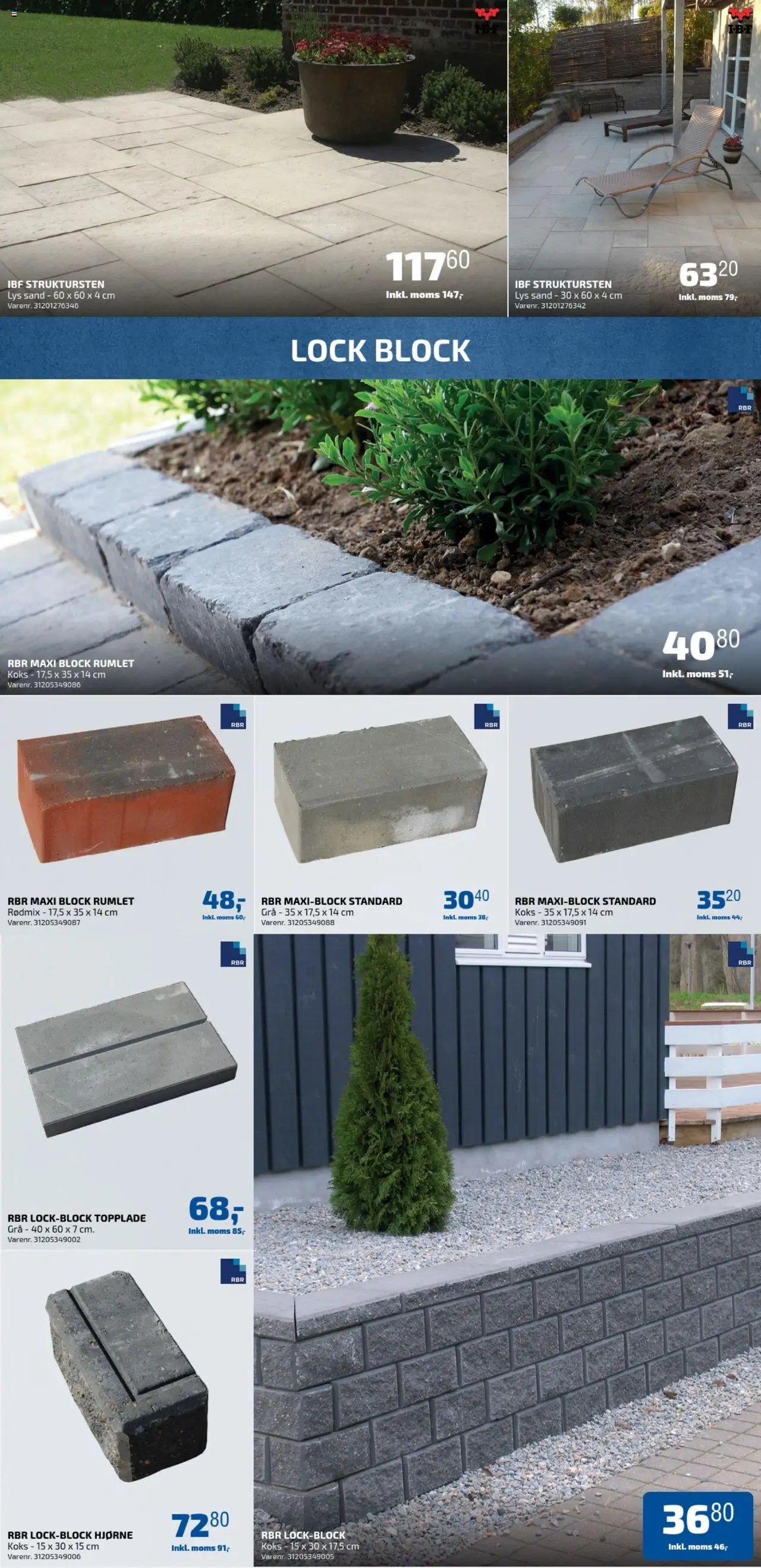 Davidsen tilbudsavis fra 09/04/2024 Belægning (ekskl. moms)