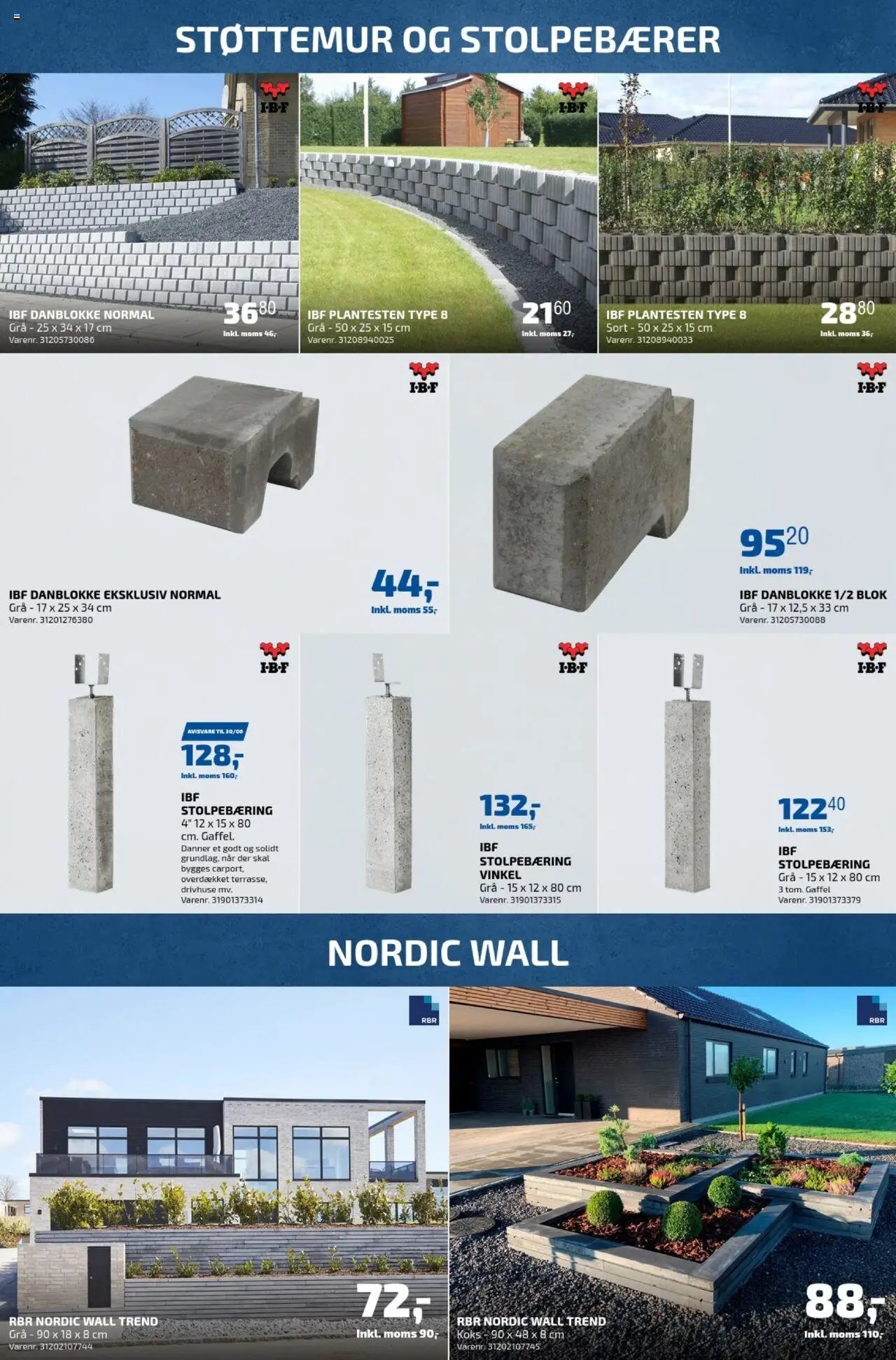 Davidsen tilbudsavis fra 09/04/2024 Belægning (ekskl. moms)