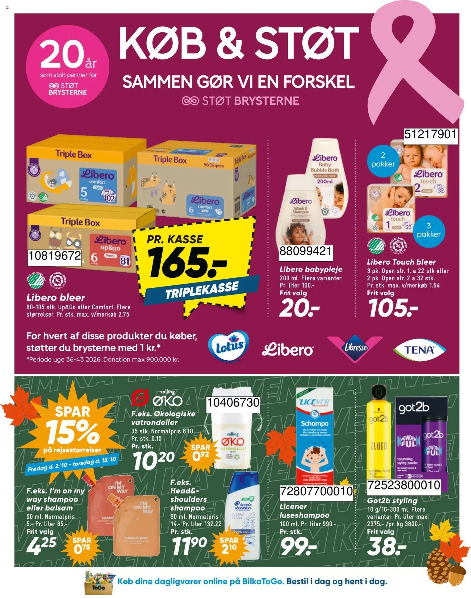 Bilka tilbudsavis fra 02/10/2026 Bilka - Tilbudsavis