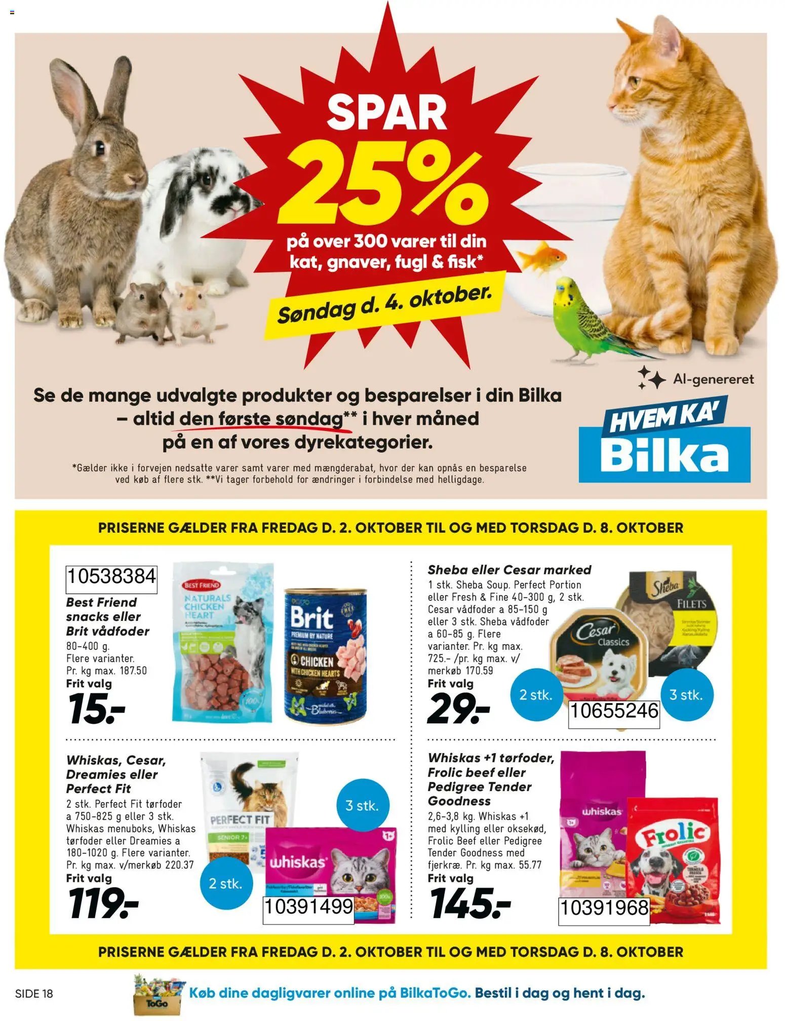 Bilka tilbudsavis fra 02/10/2026 Bilka - Tilbudsavis