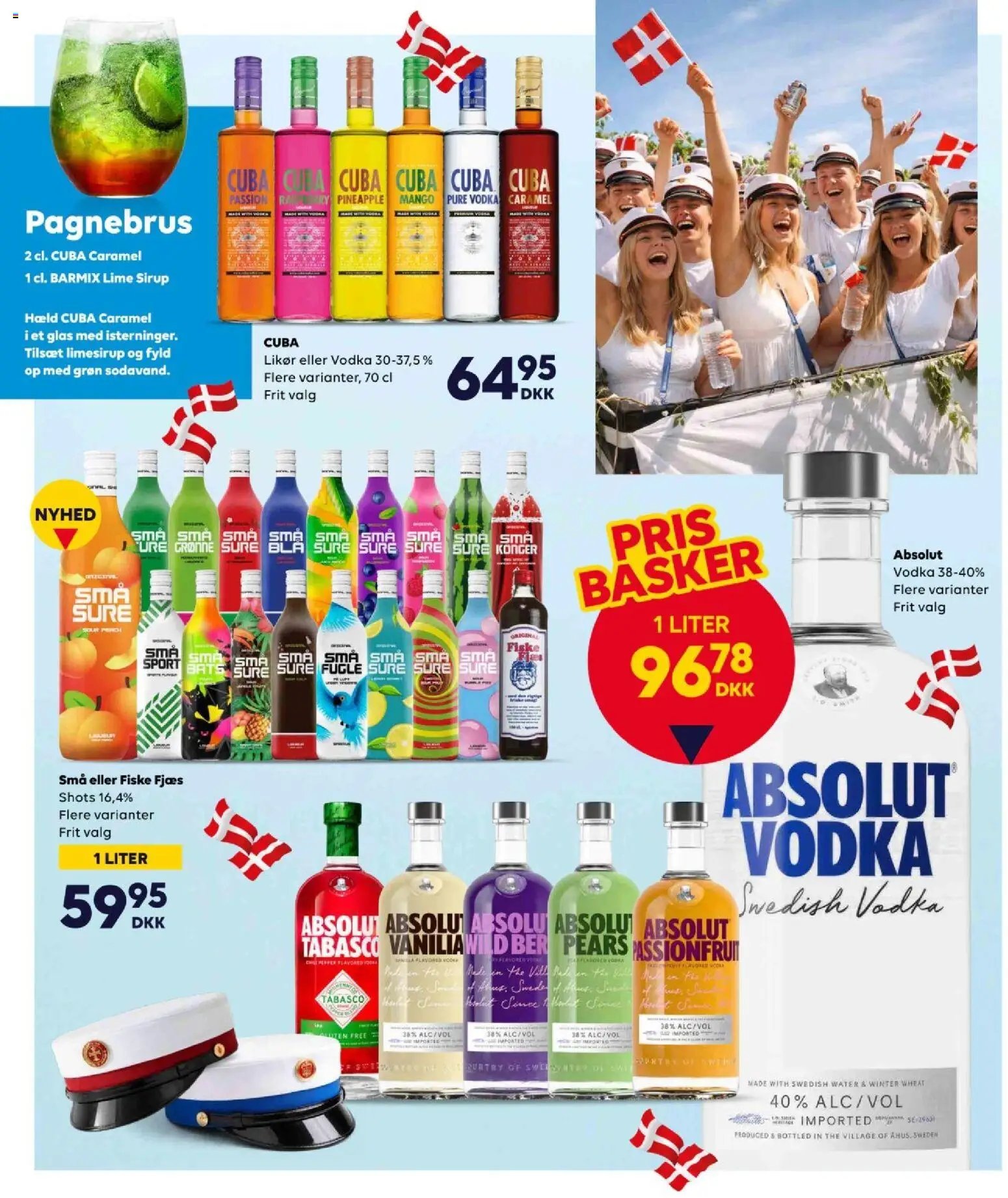 Bordershop tilbudsavis fra 17/04/2026 Bordershop - Stærke tilbud til studenterfesten