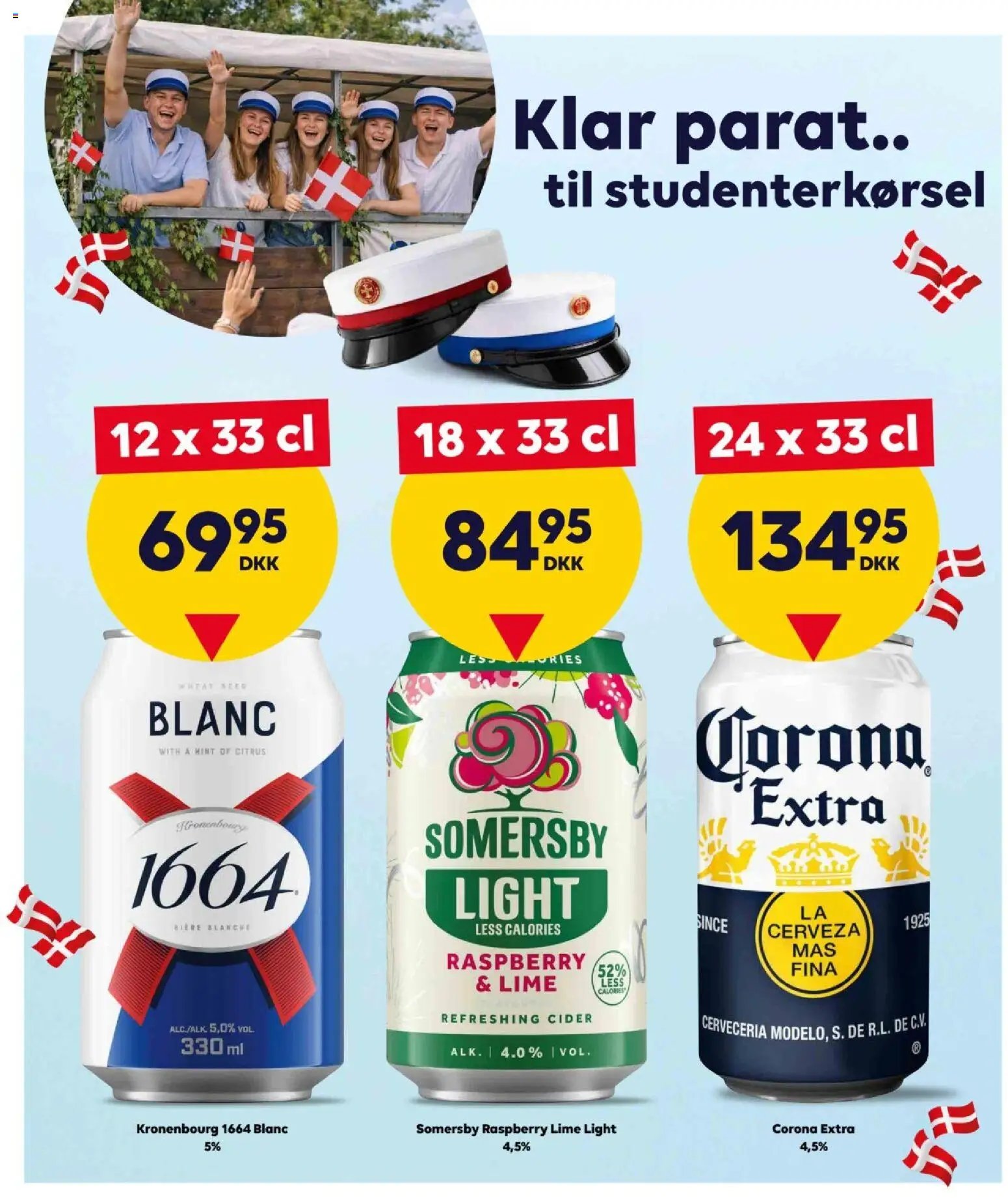 Bordershop tilbudsavis fra 17/04/2026 Bordershop - Stærke tilbud til studenterfesten