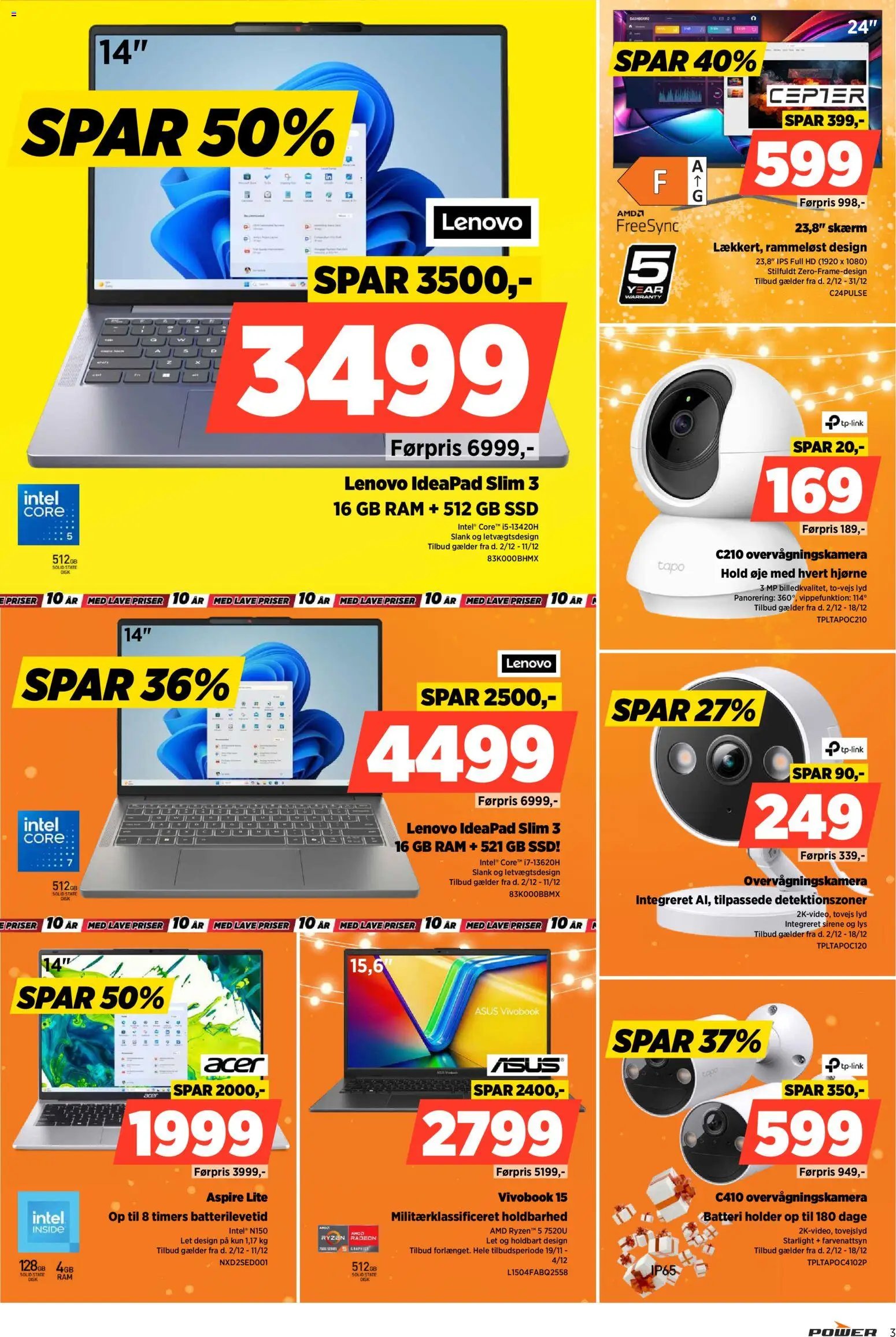 Power tilbudsavis fra 02/12/2025 Tilbudsavis