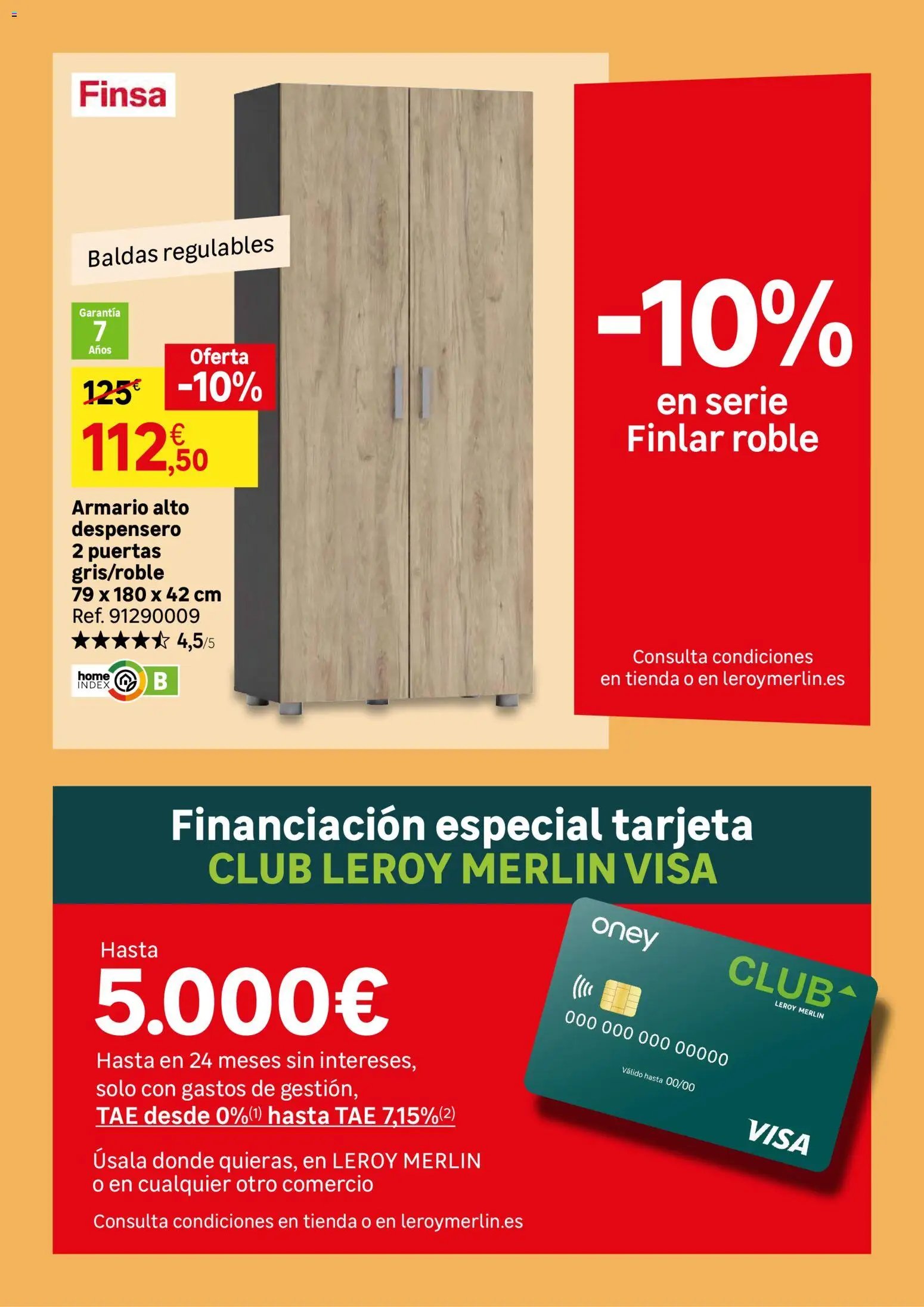 Leroy Merlin oferta desde 21/07/2026 Leroy Merlin Catálogo