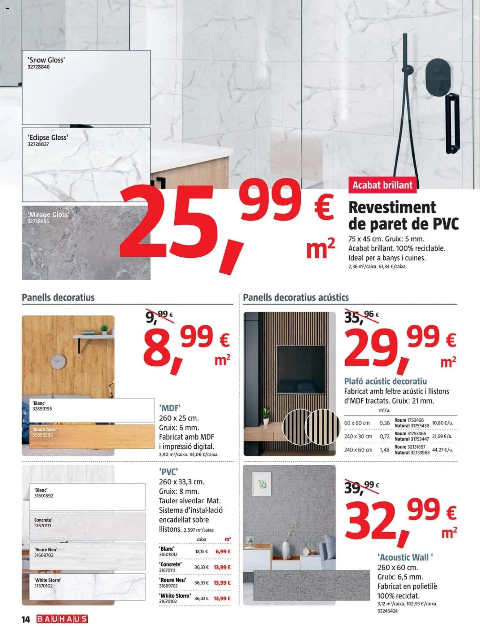 Bauhaus oferta desde 01/01/2026 Folleto Cat