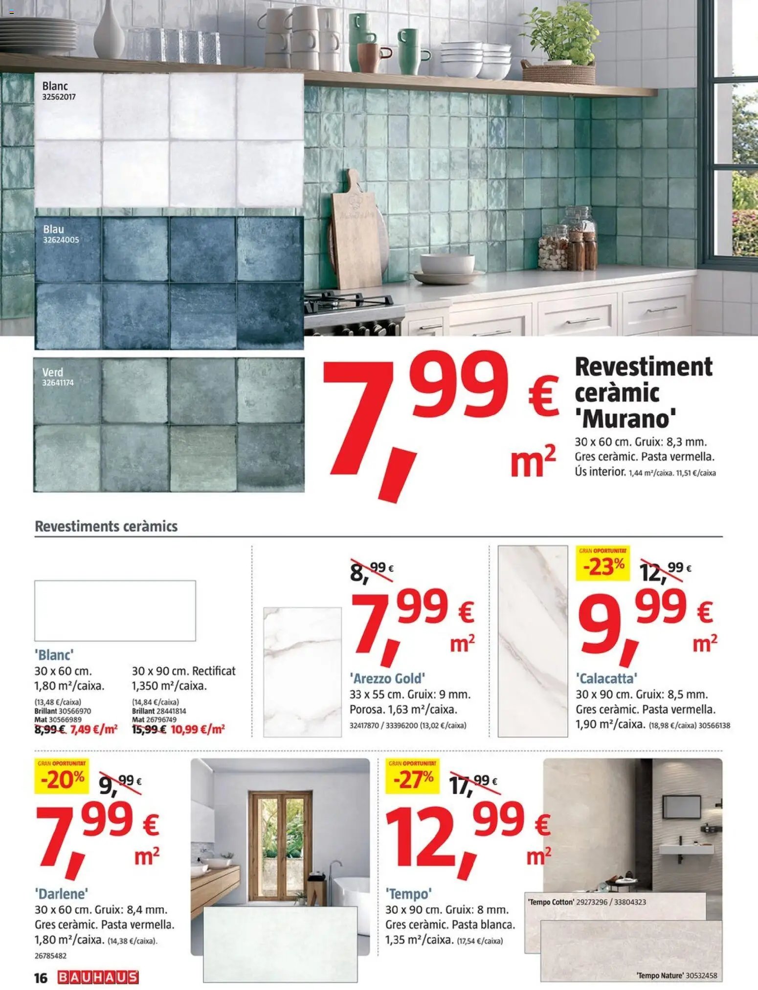 Bauhaus oferta desde 01/01/2026 Folleto Cat