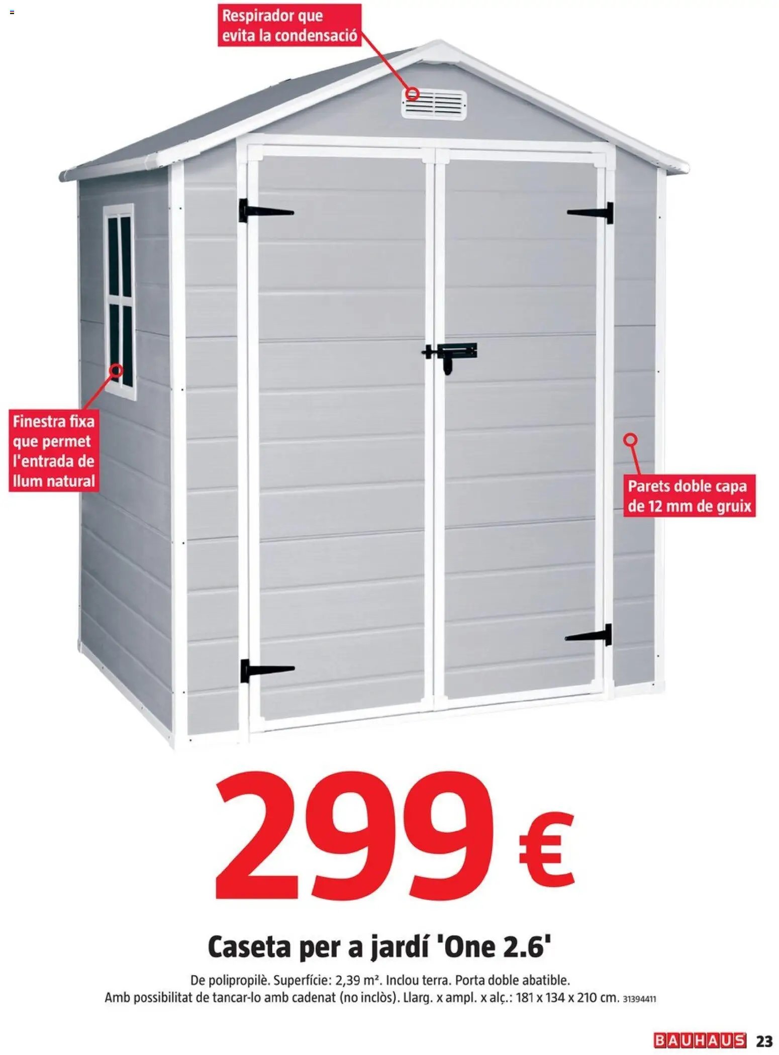 Bauhaus oferta desde 01/01/2026 Folleto Cat