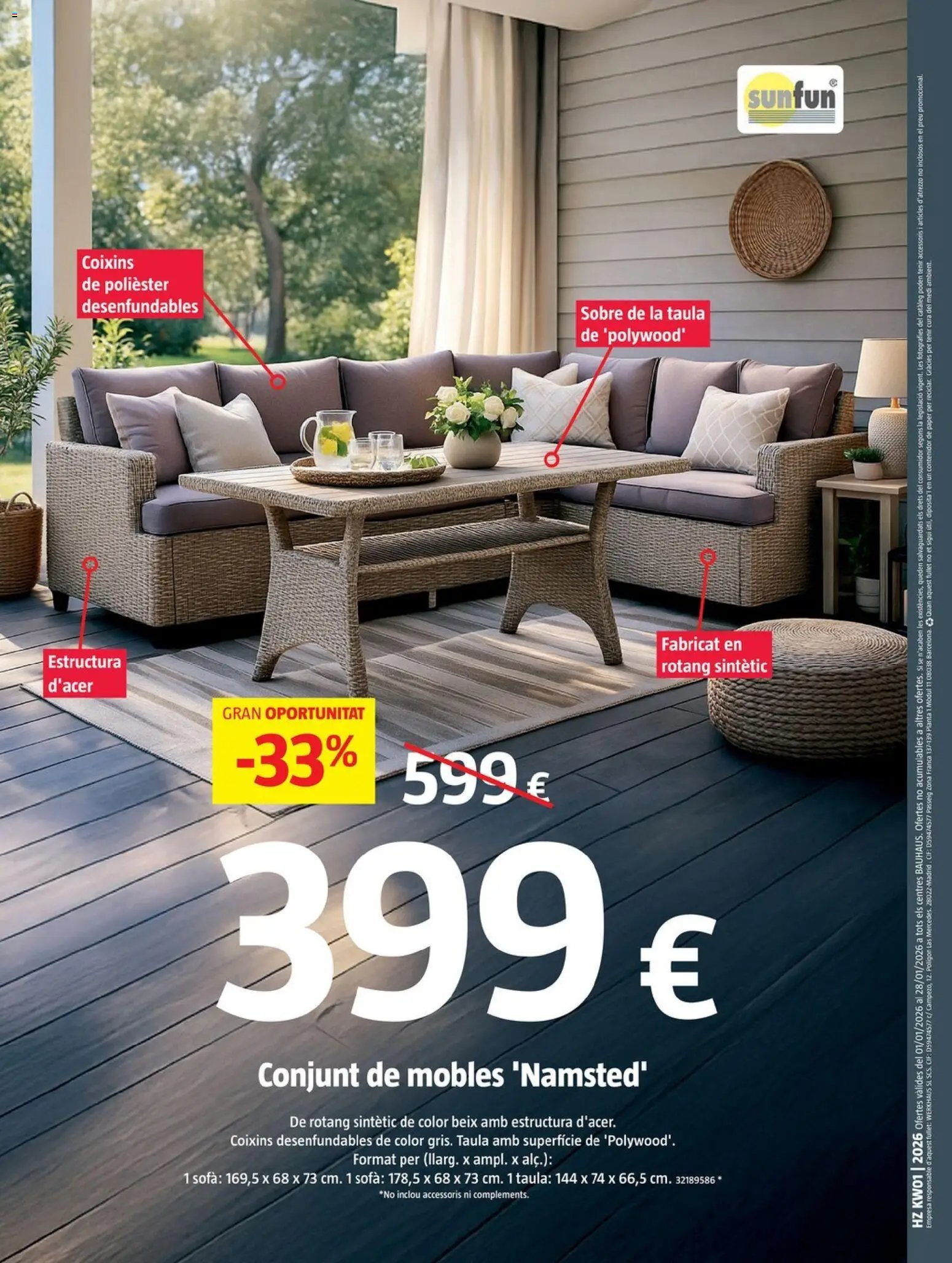 Bauhaus oferta desde 01/01/2026 Folleto Cat