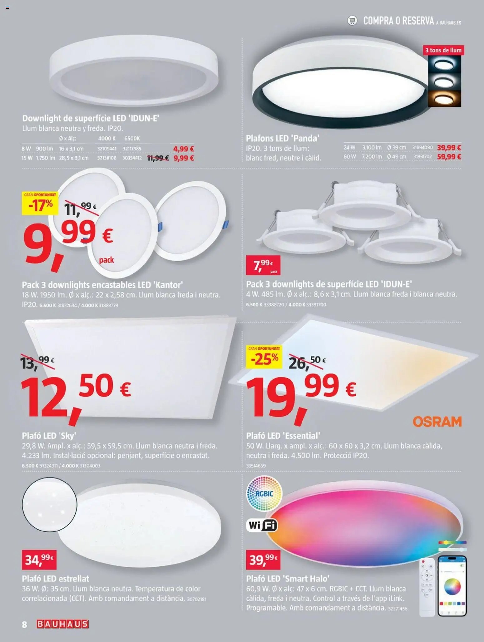 Bauhaus oferta desde 01/01/2026 Folleto Cat