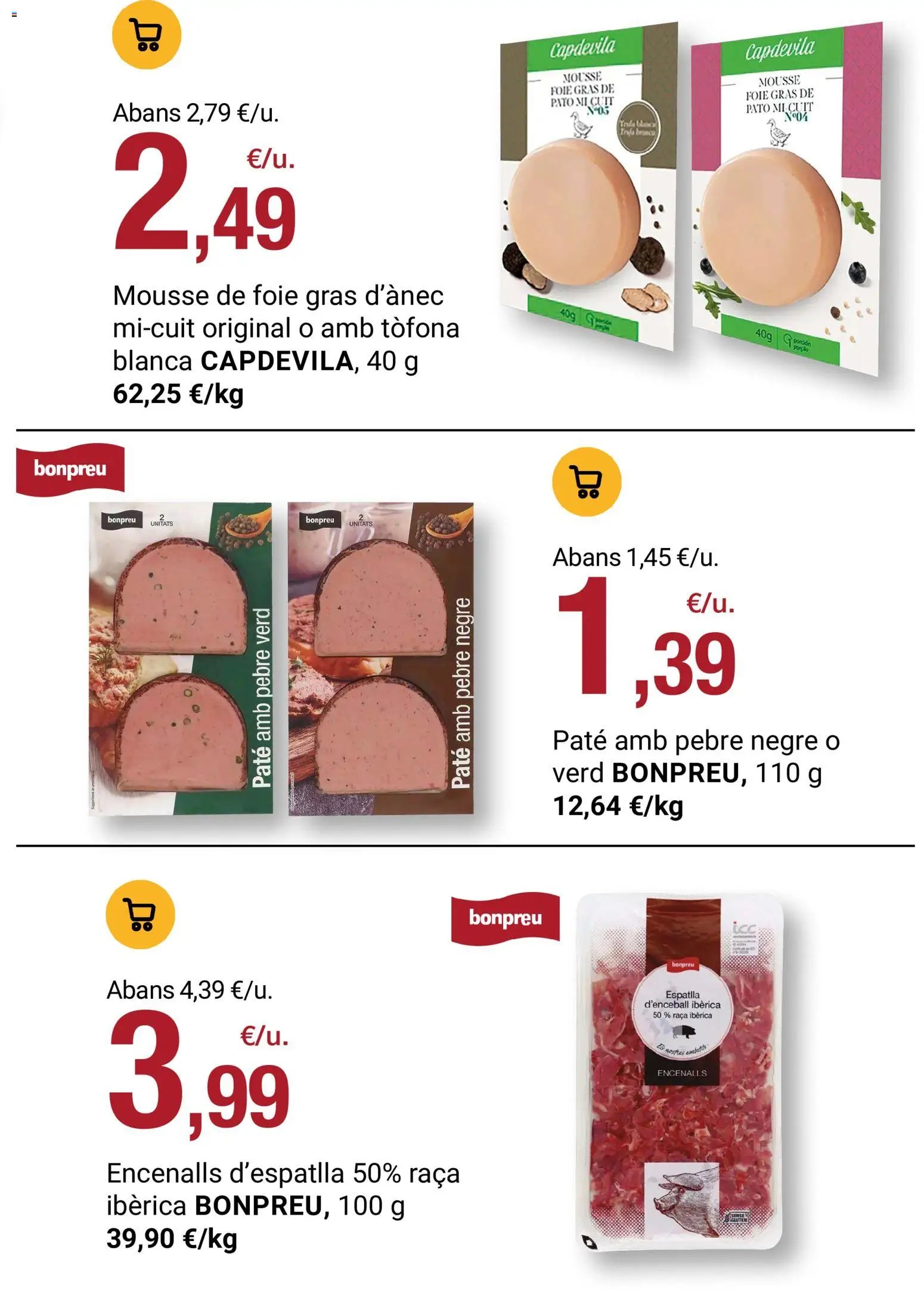 Bonpreu oferta desde 16/06/2026 Bonpreu Folleto