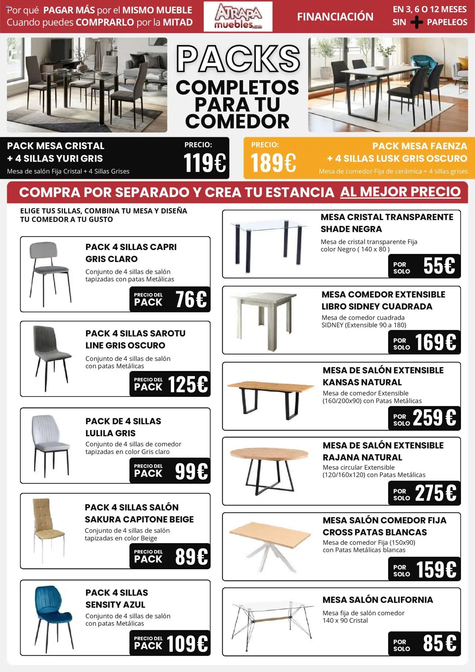 Atrapa Muebles oferta desde 01/05/2026 Atrapa Muebles Folleto