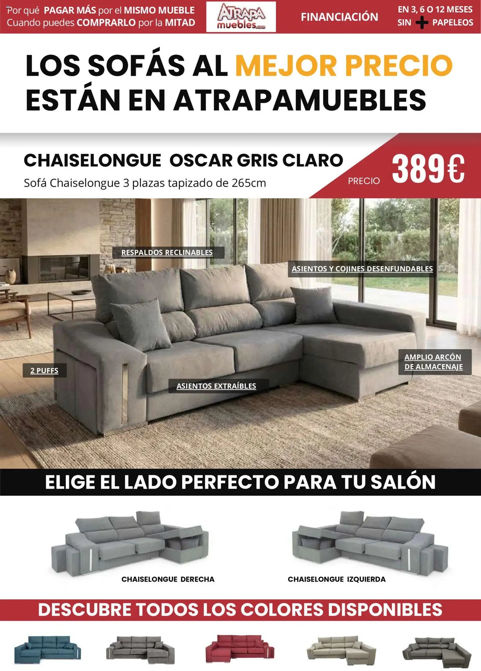 Atrapa Muebles oferta desde 01/05/2026 Atrapa Muebles Folleto