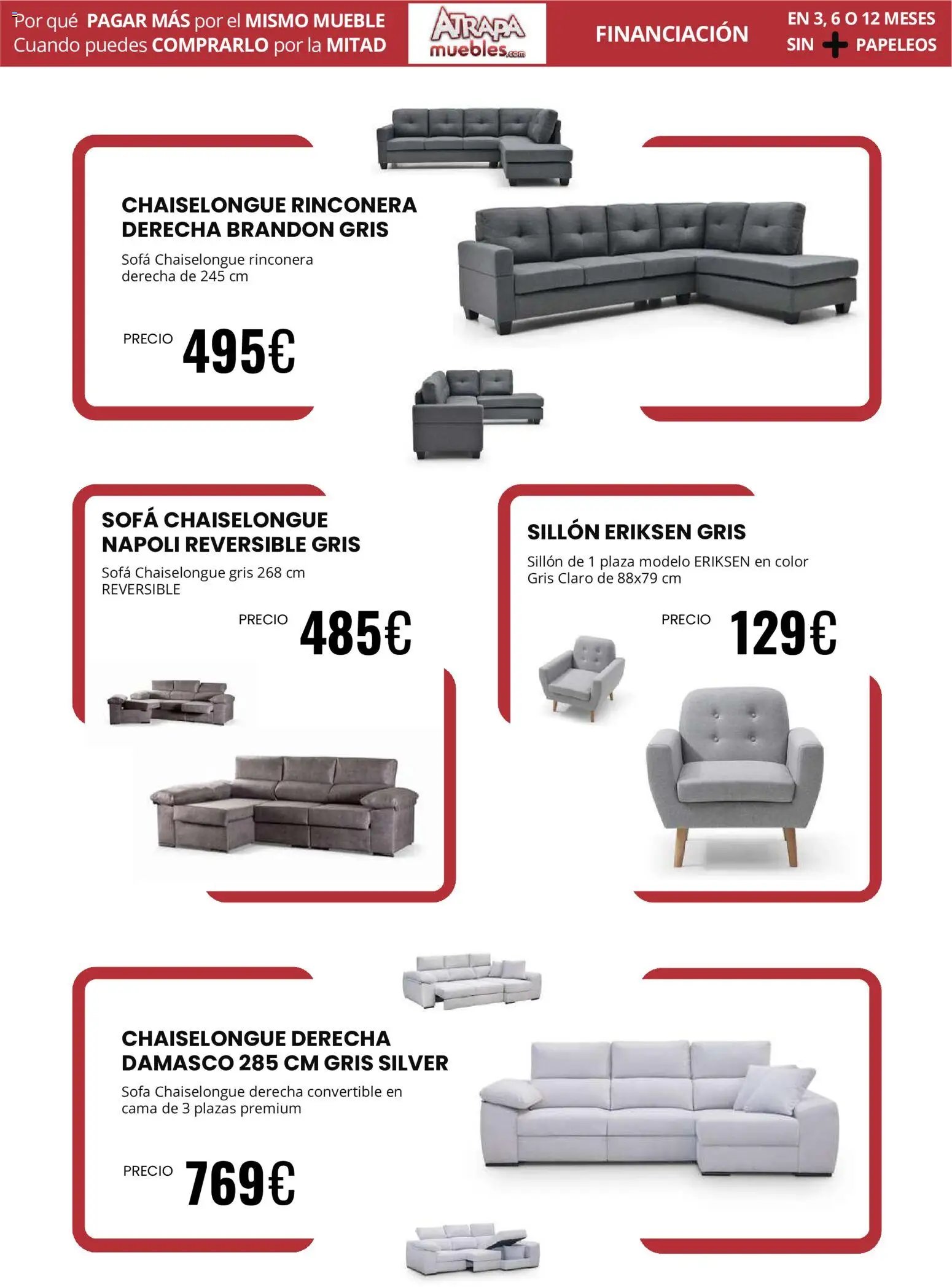 Atrapa Muebles oferta desde 01/05/2026 Atrapa Muebles Folleto