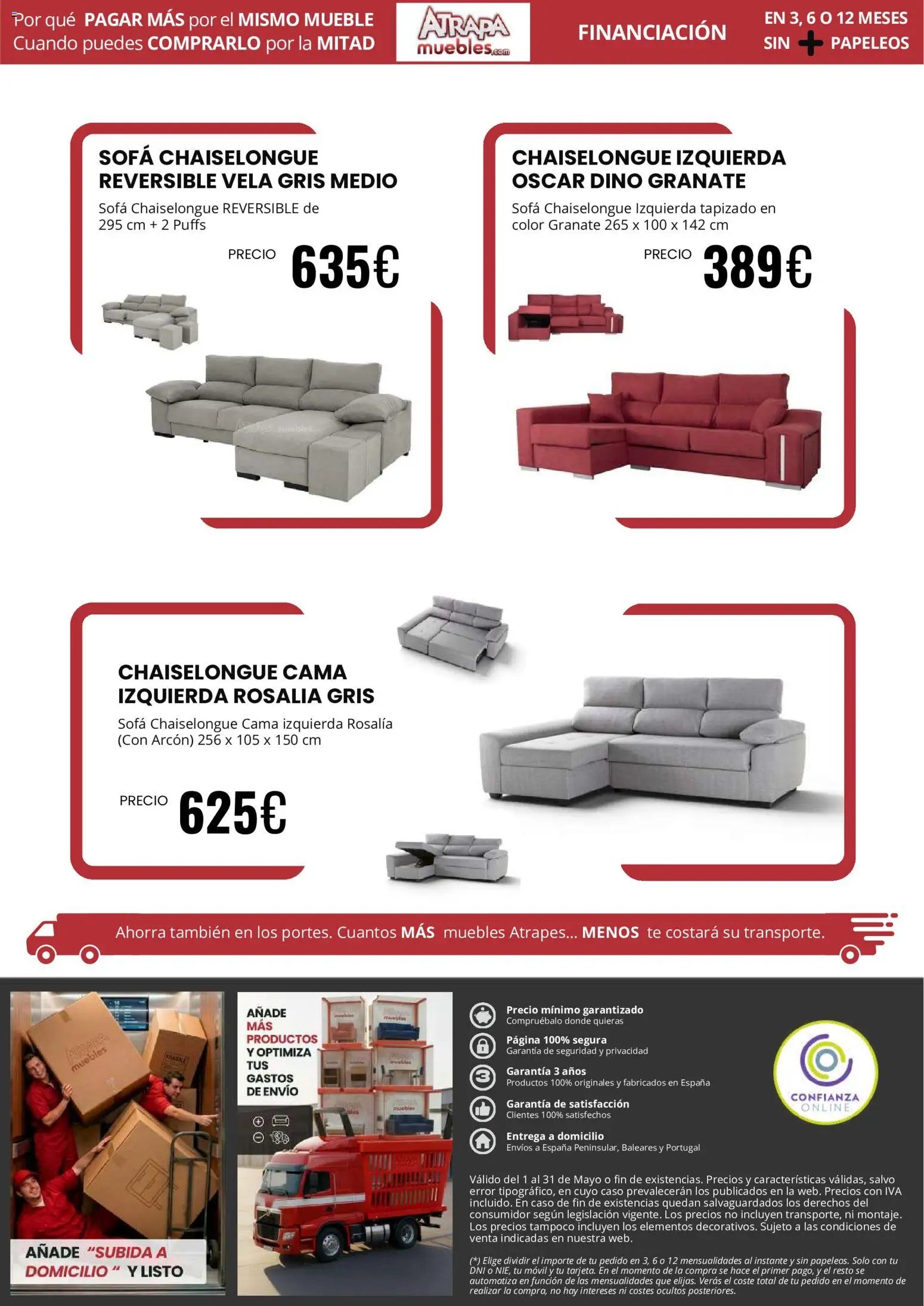 Atrapa Muebles oferta desde 01/05/2026 Atrapa Muebles Folleto