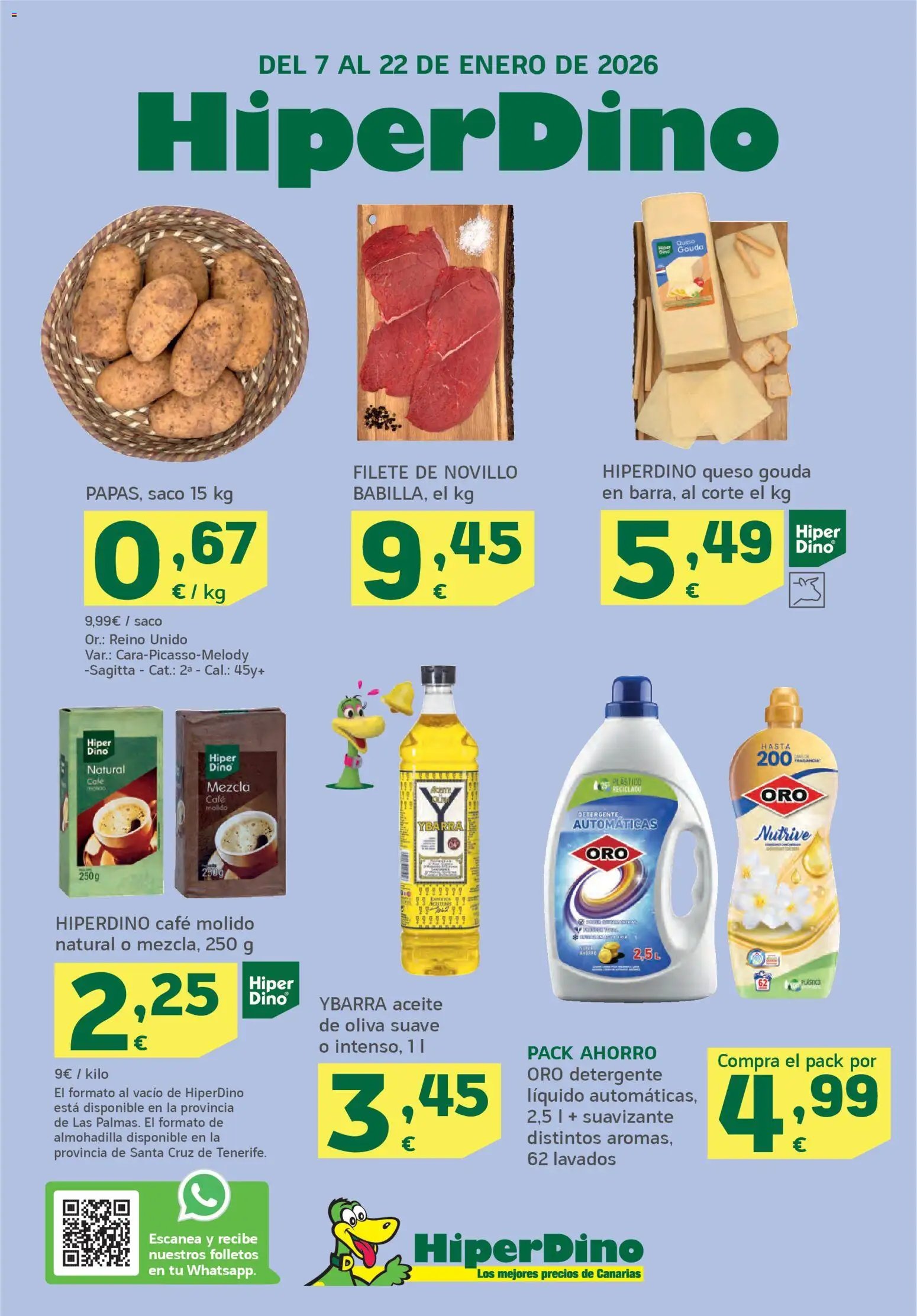 HiperDino oferta desde 07/01/2026 Folleto