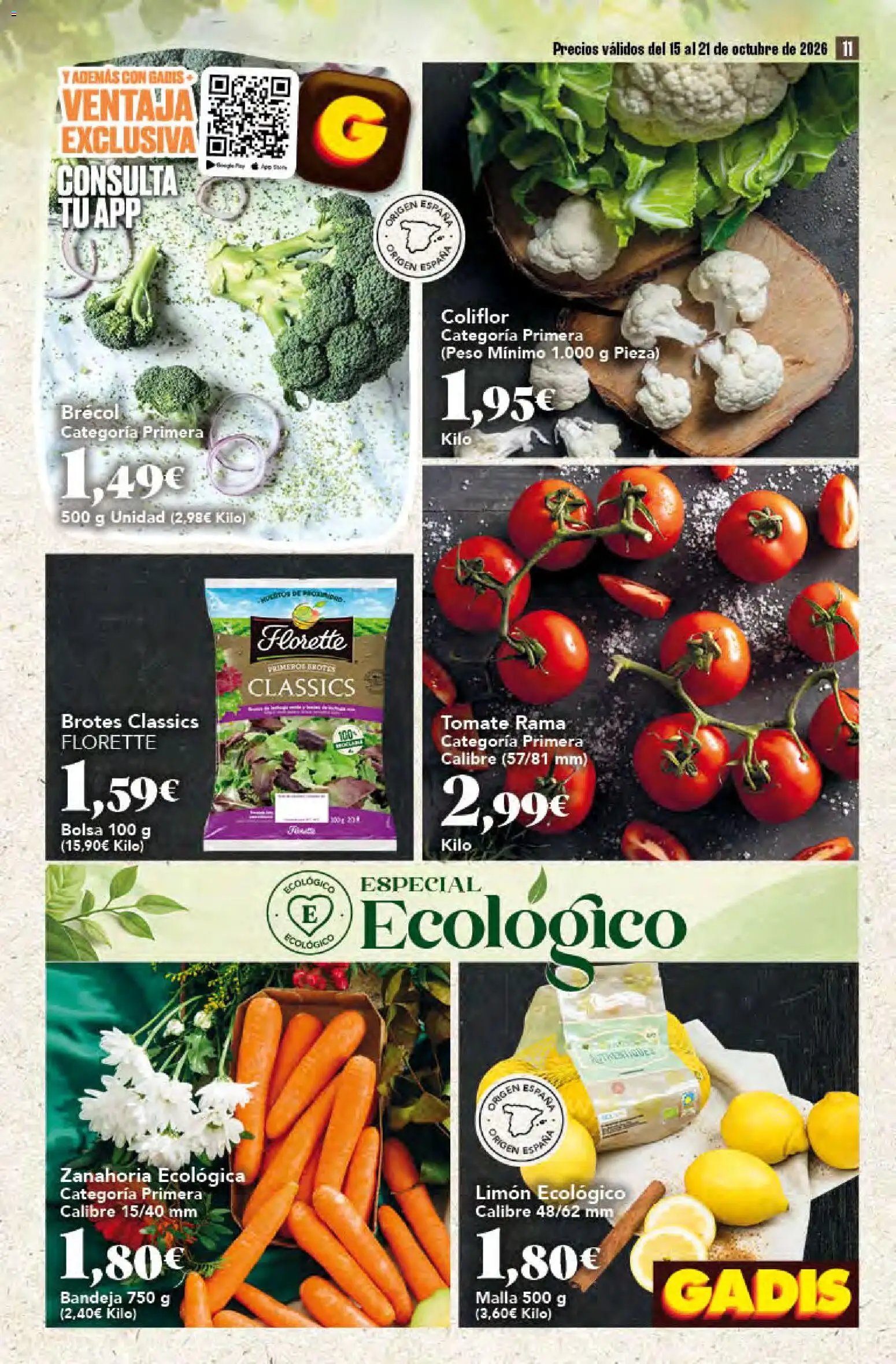 Gadis folleto > 15/10 - 21/10/2026 > Ofertas