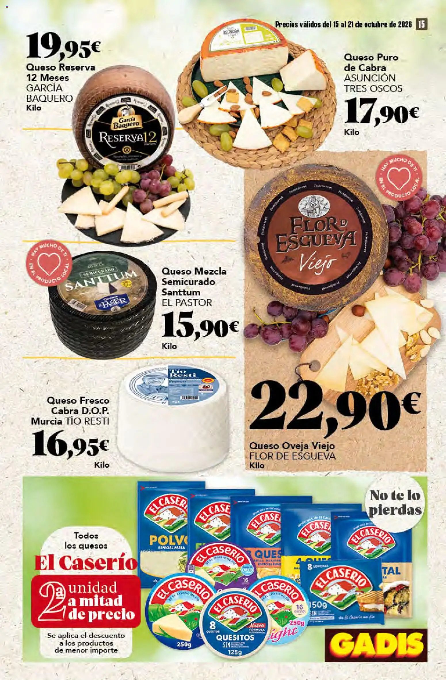 Gadis folleto > 15/10 - 21/10/2026 > Ofertas