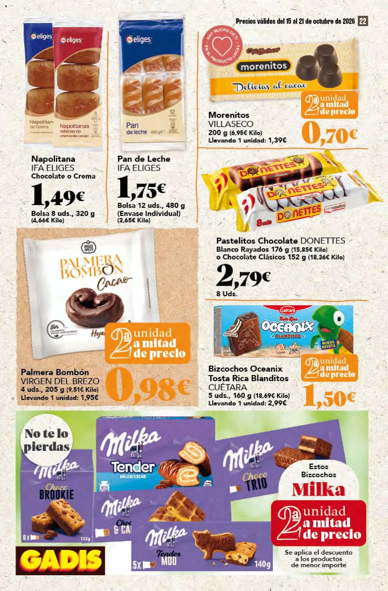 Gadis folleto > 15/10 - 21/10/2026 > Ofertas
