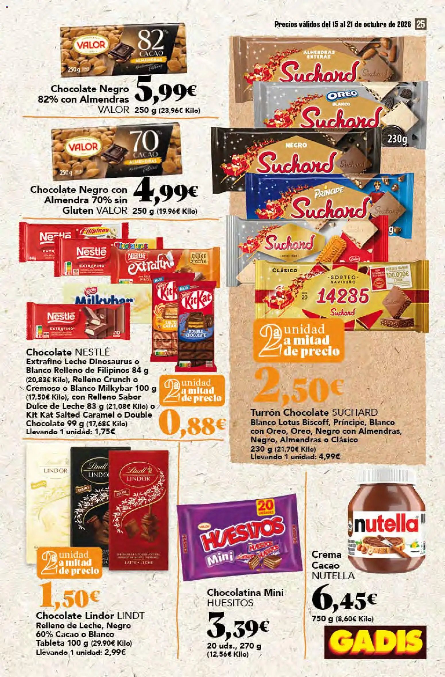 Gadis folleto > 15/10 - 21/10/2026 > Ofertas