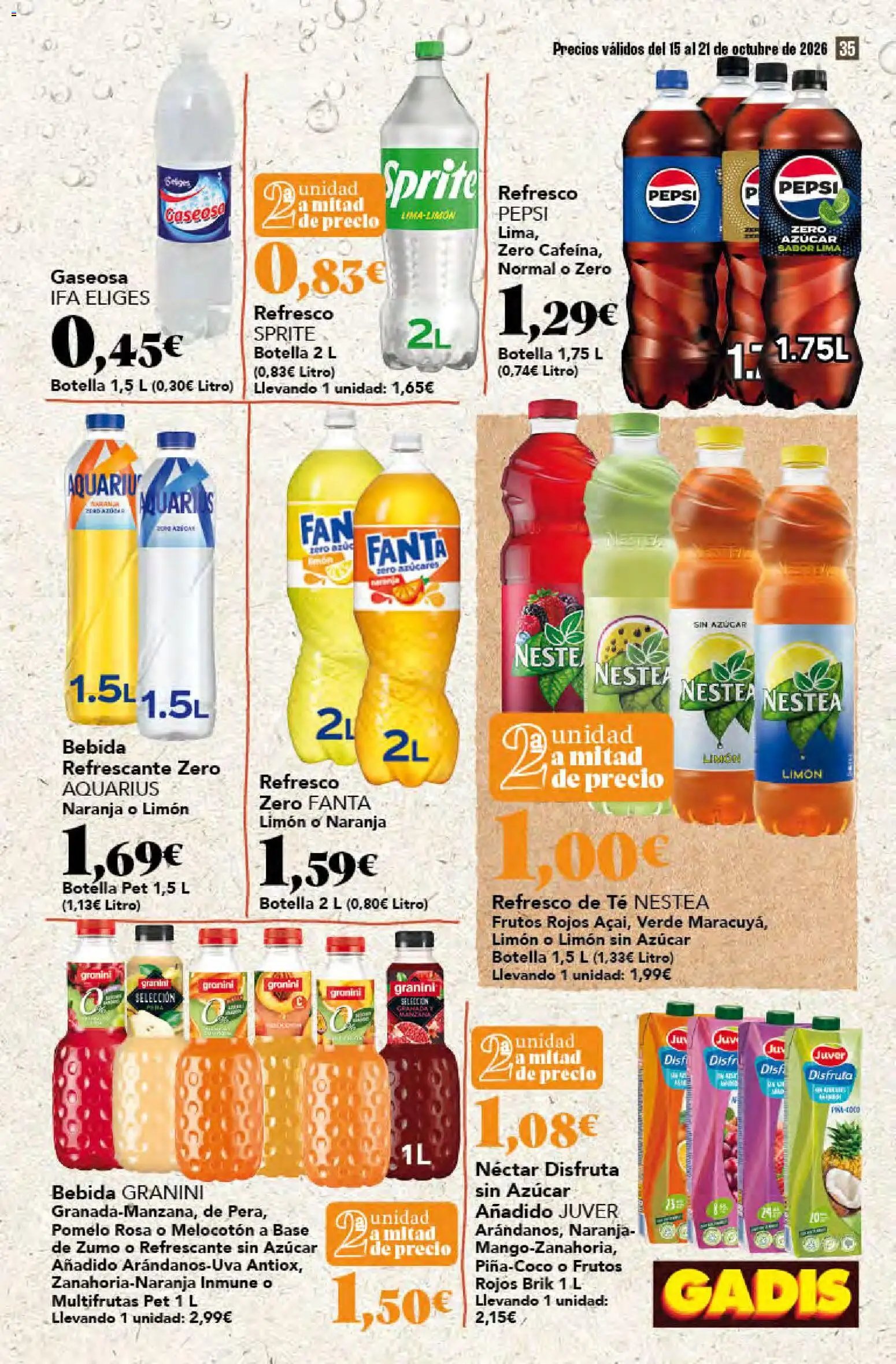 Gadis folleto > 15/10 - 21/10/2026 > Ofertas