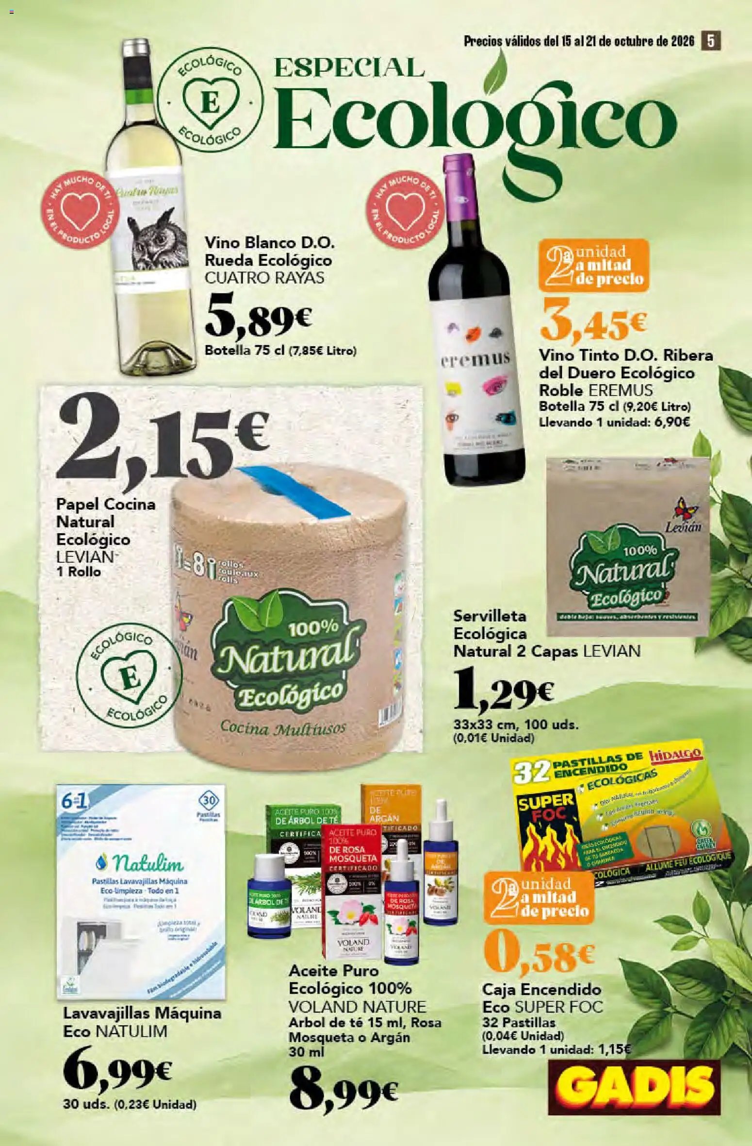 Gadis folleto > 15/10 - 21/10/2026 > Ofertas