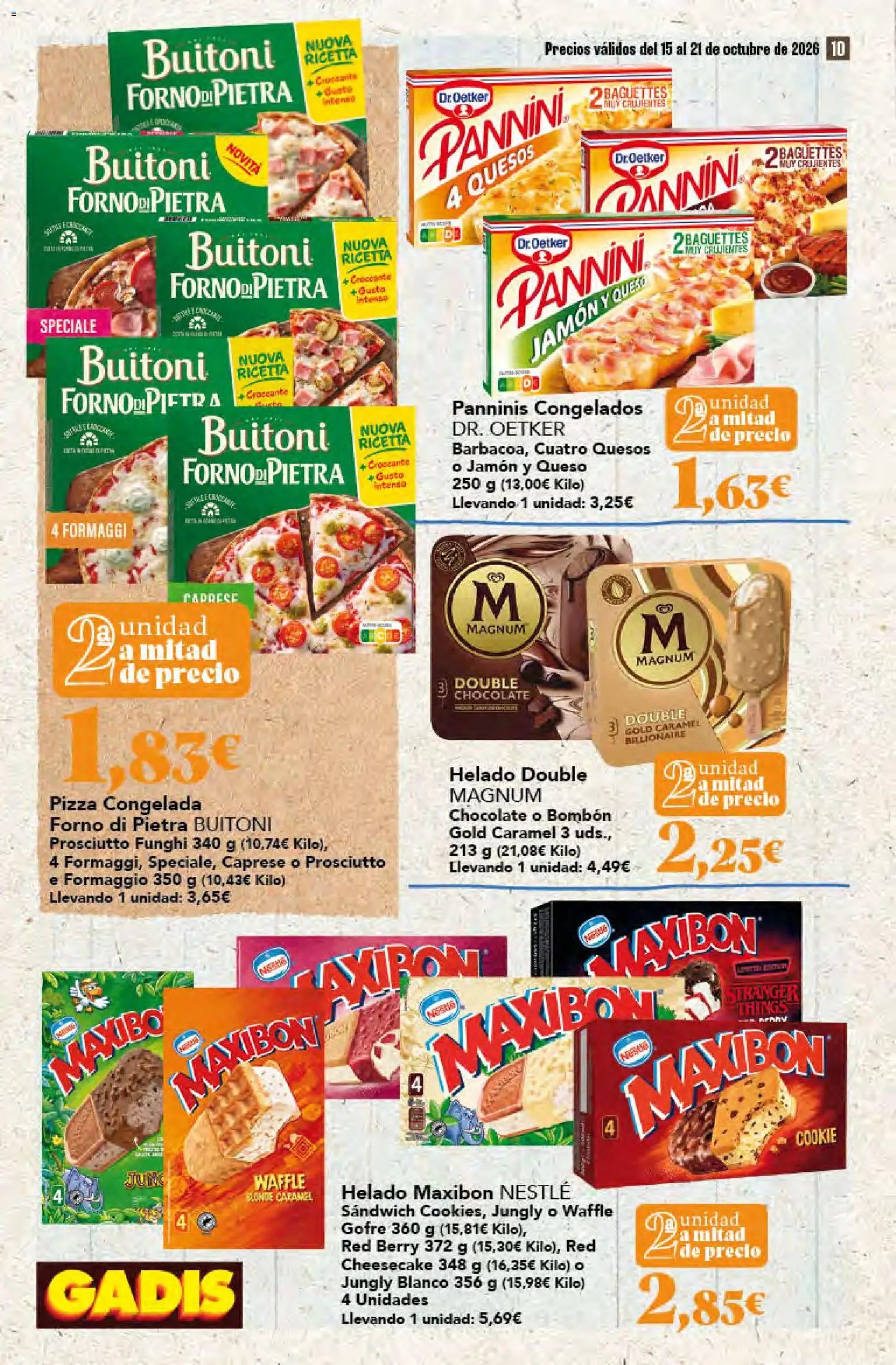 Gadis folleto > 15/10 - 21/10/2026 > Ofertas