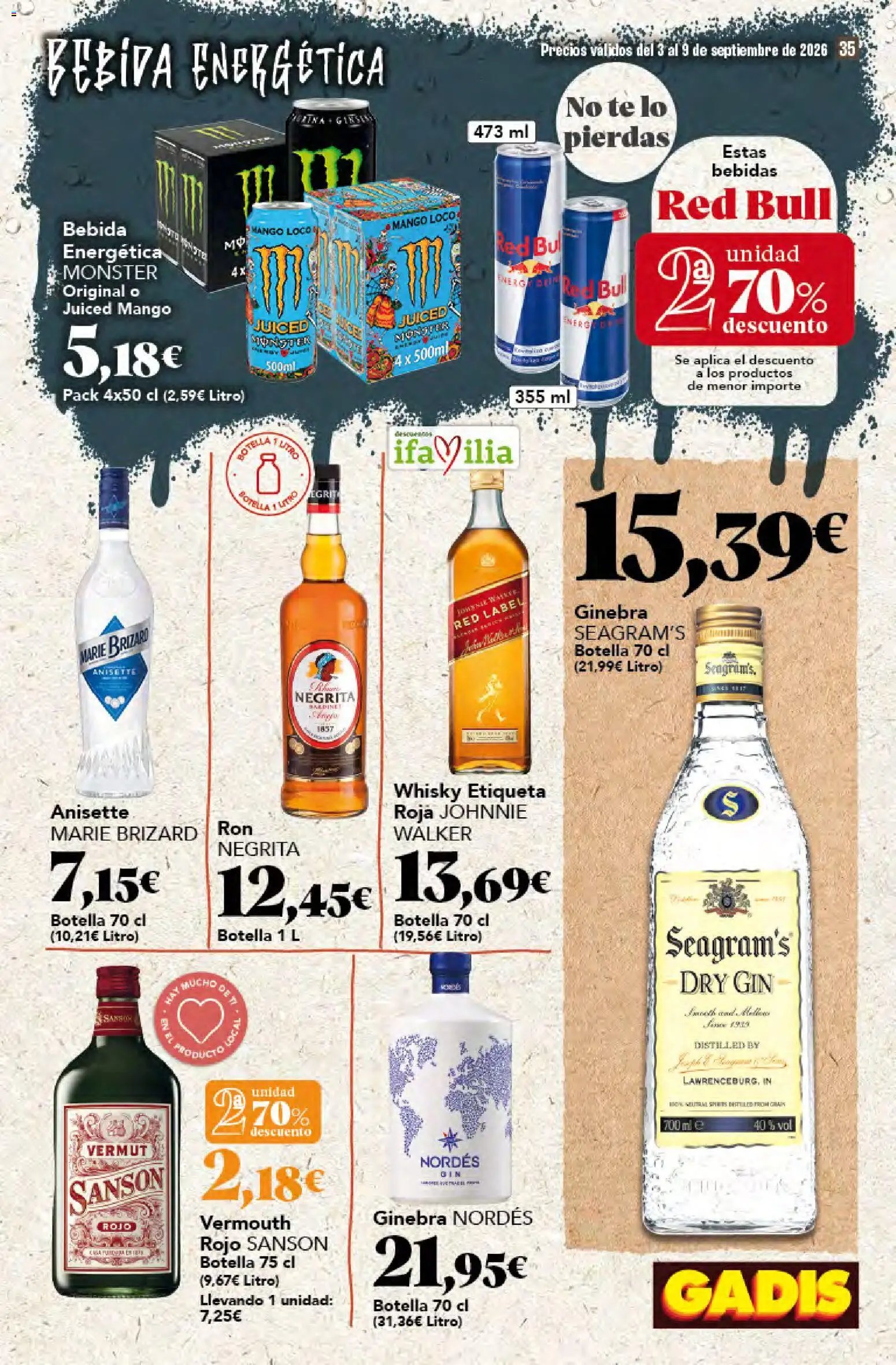 Gadis oferta desde 03/09/2026 Gadis Folleto