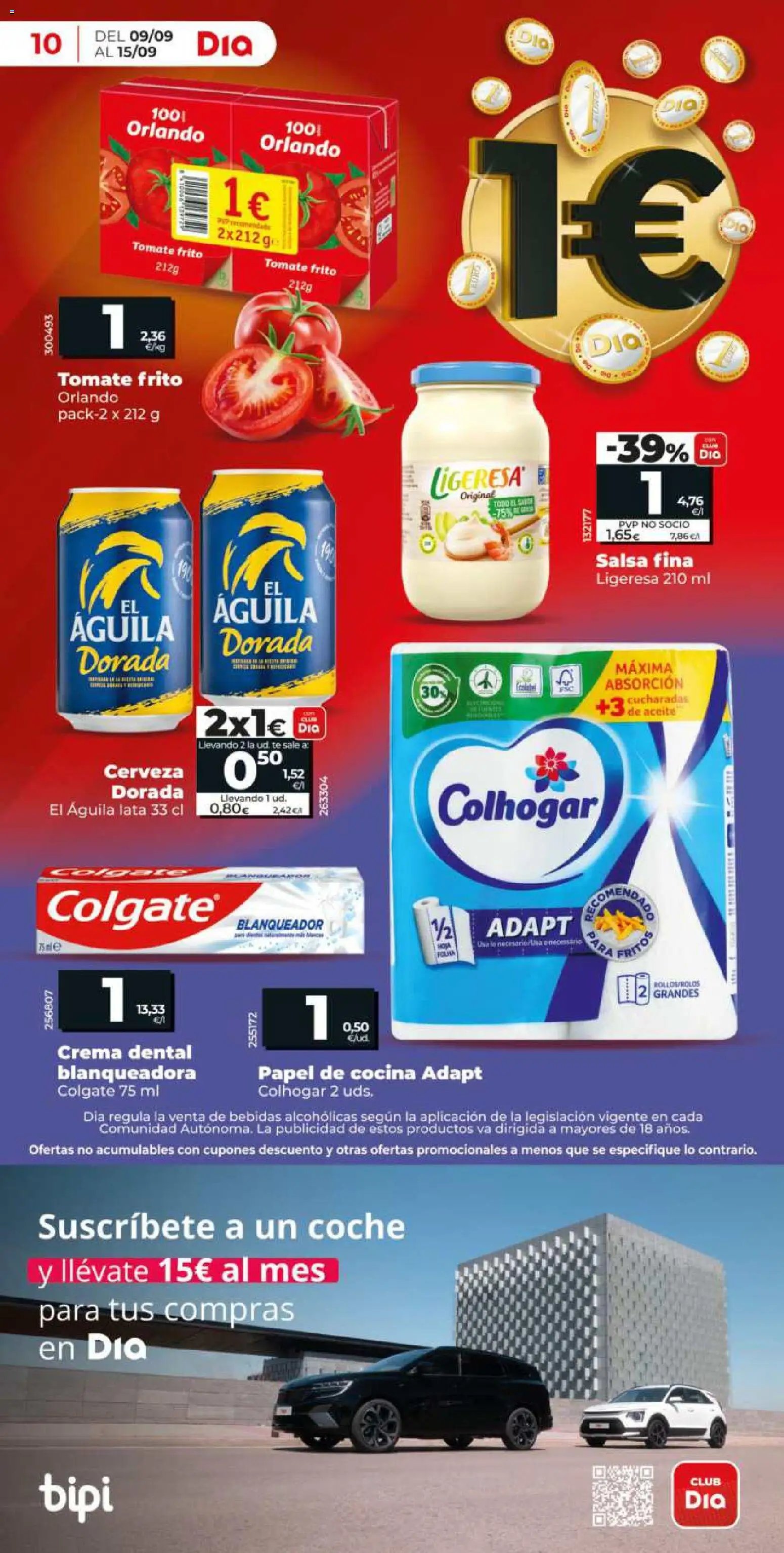 Dia oferta desde 09/09/2026 Dia Folleto
