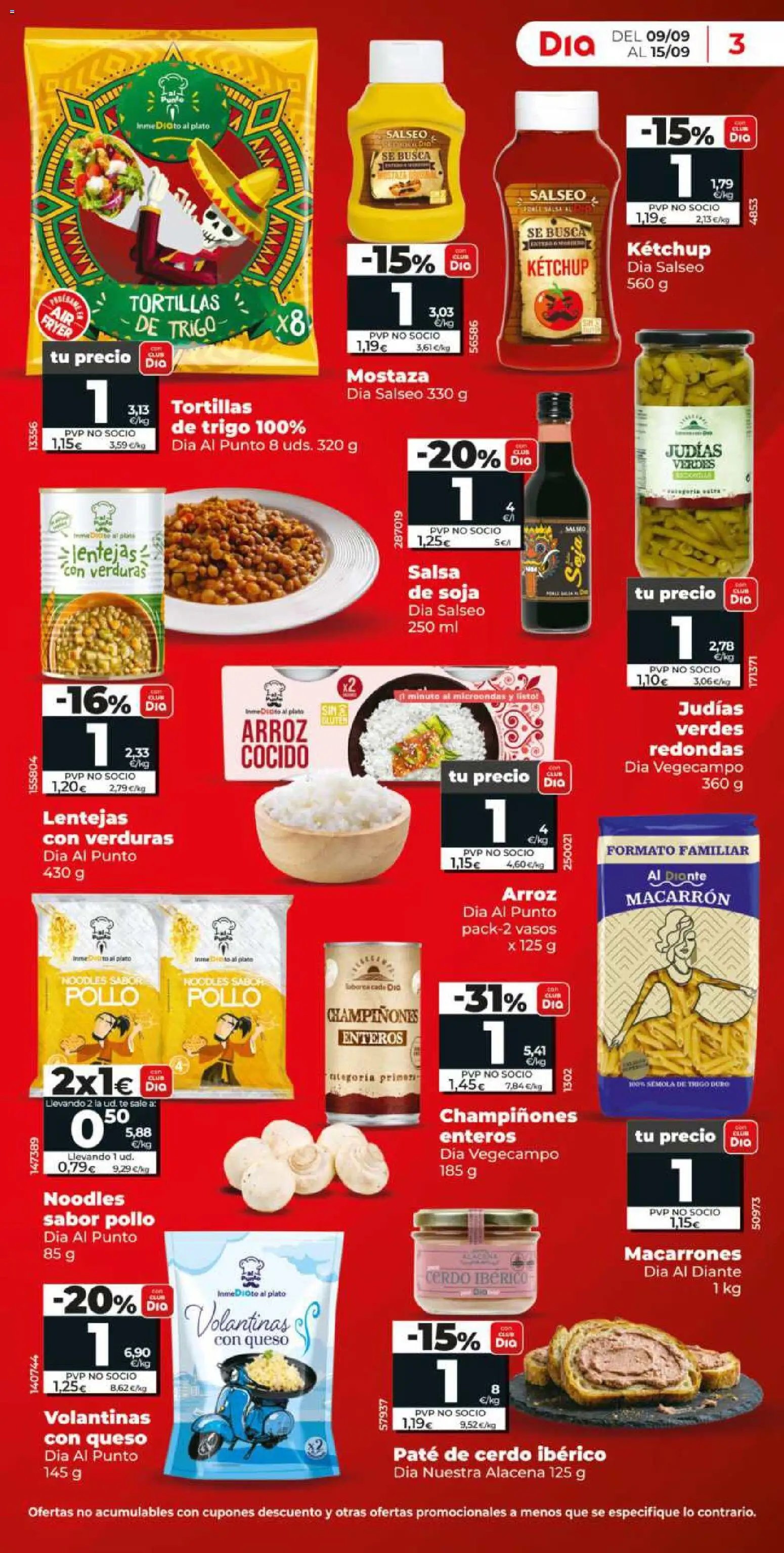 Dia oferta desde 09/09/2026 Dia Folleto