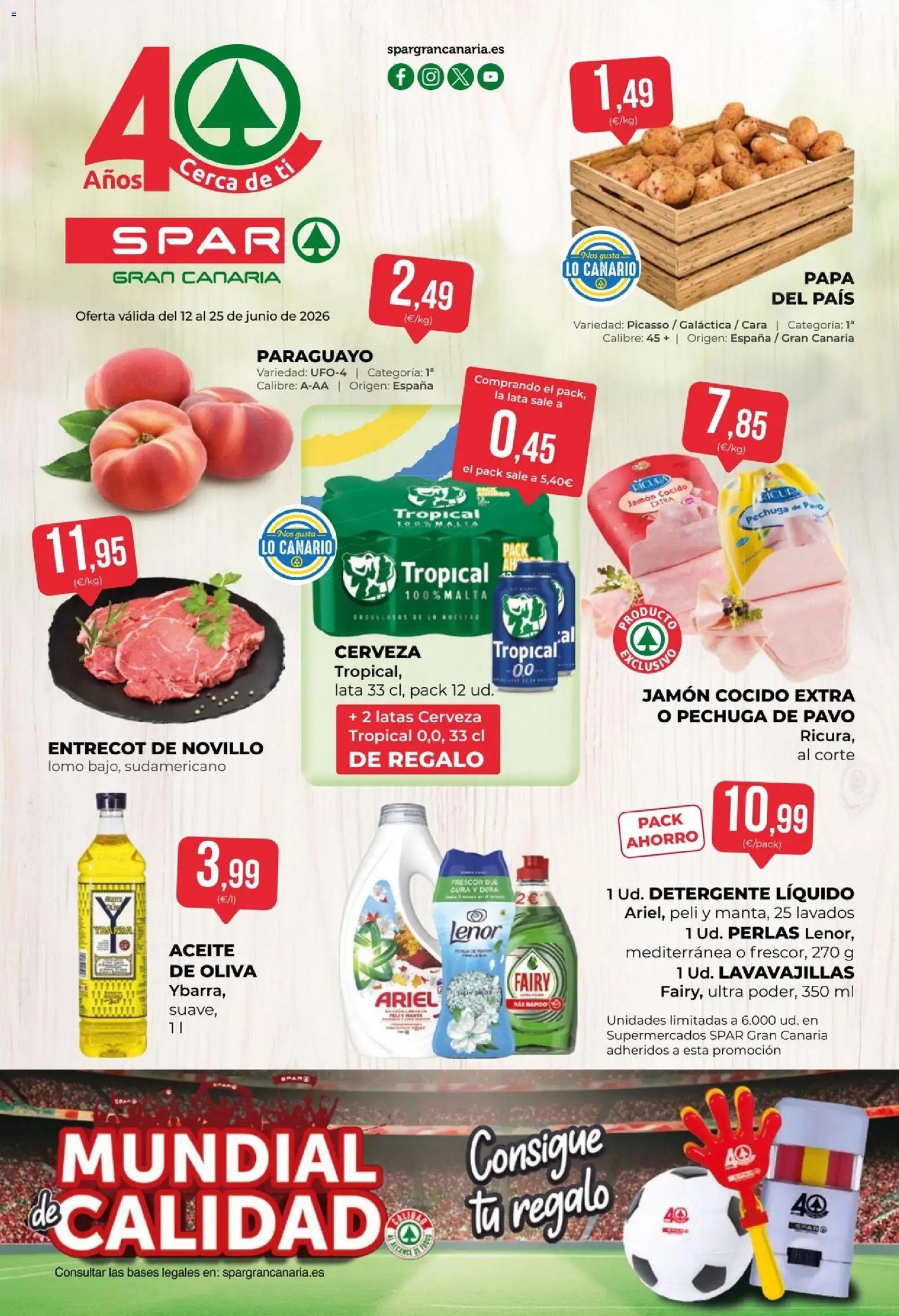 Spar oferta desde 12/06/2026 Spar Folleto