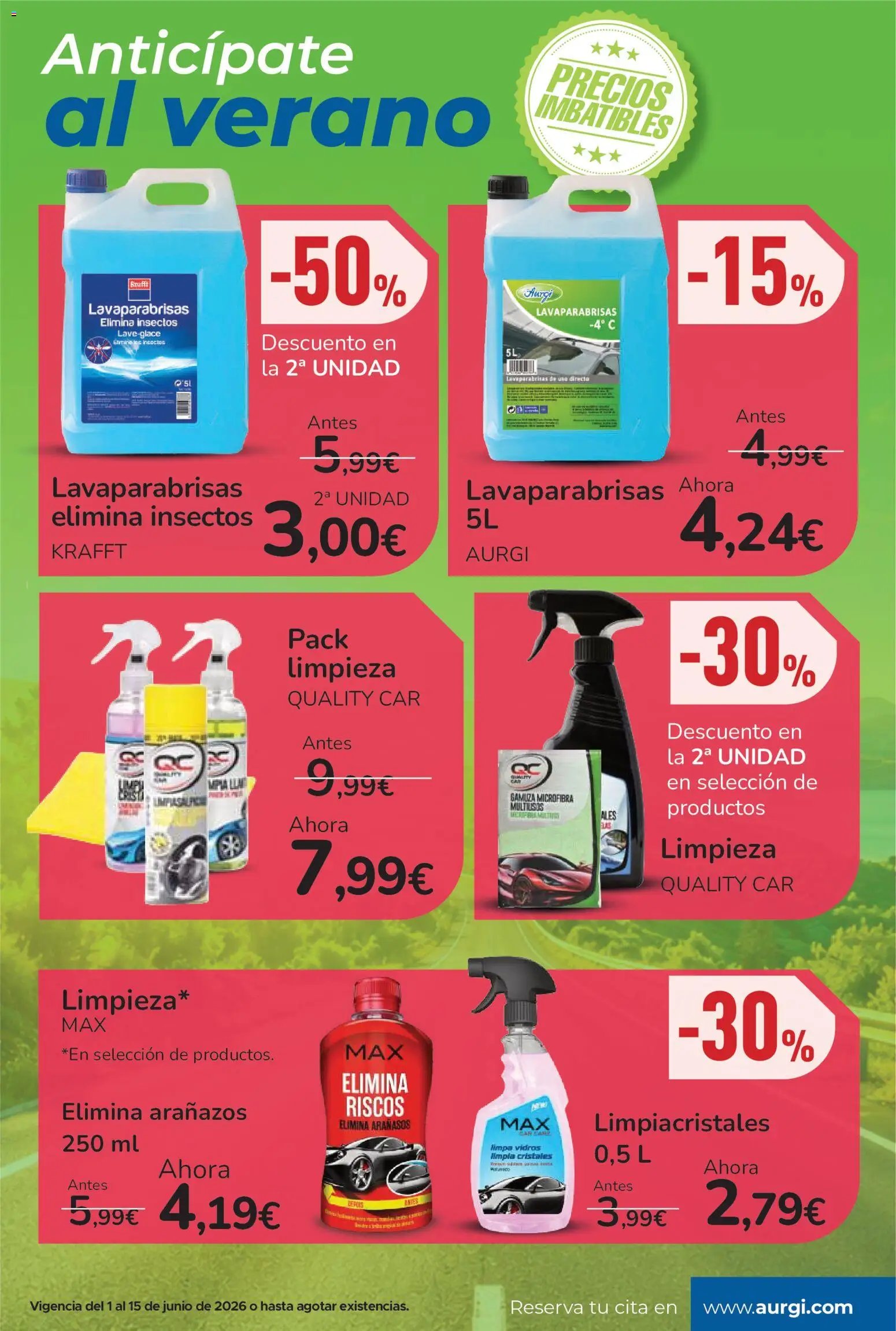 Aurgi oferta desde 01/06/2026 Aurgi Folleto