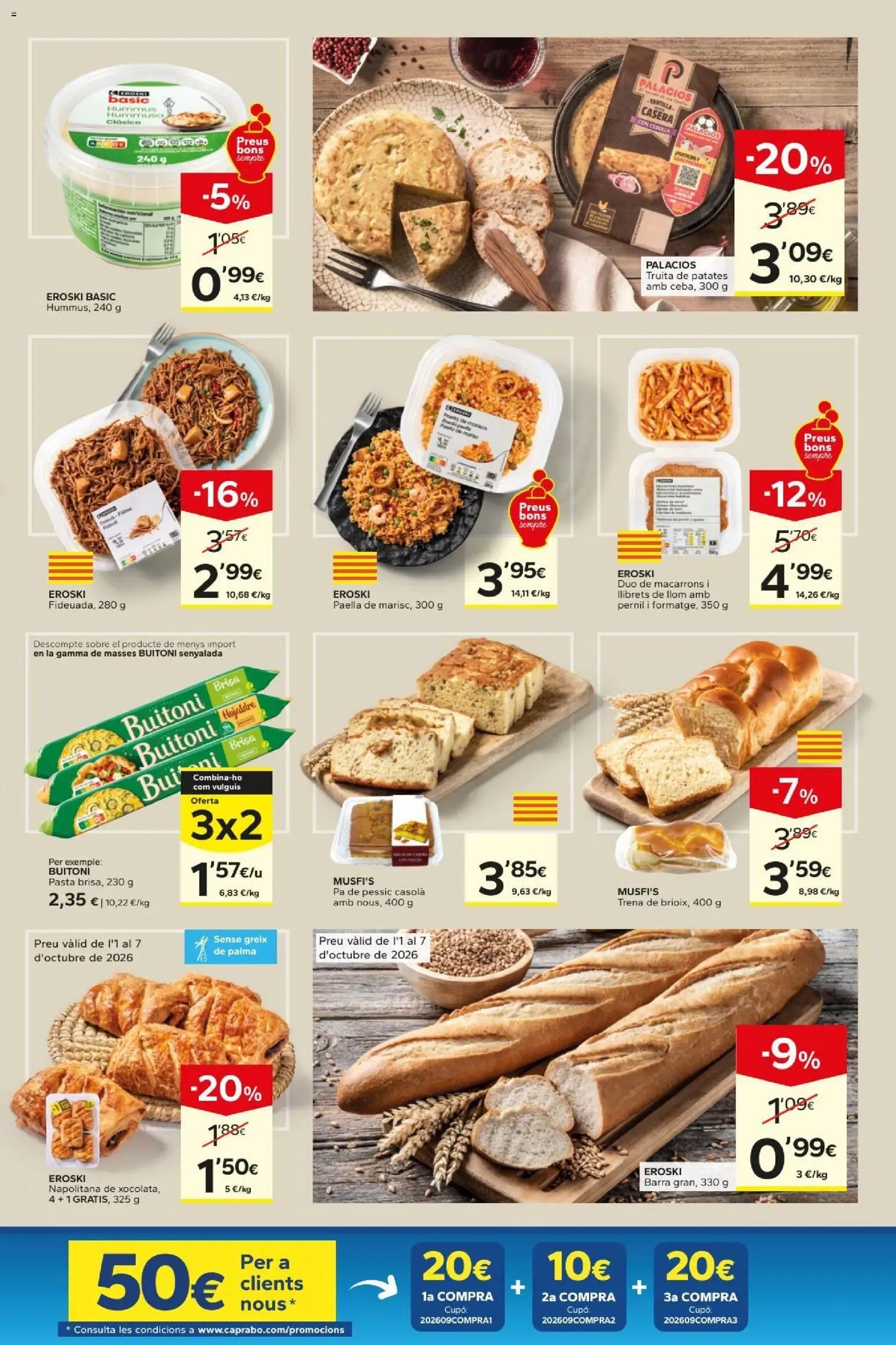 Caprabo oferta desde 01/10/2026 Caprabo Folleto